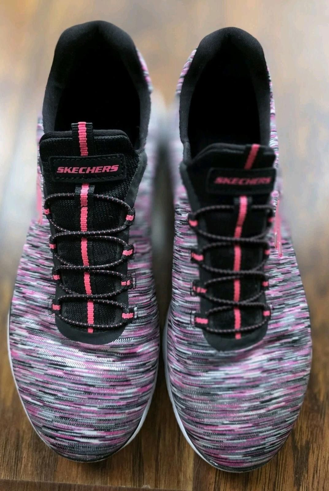 SKECHERS Skechers Women Memory Foam Summits Light Dreaming Pink Black Size US 10 / IT 40 - 4 Thumbnail