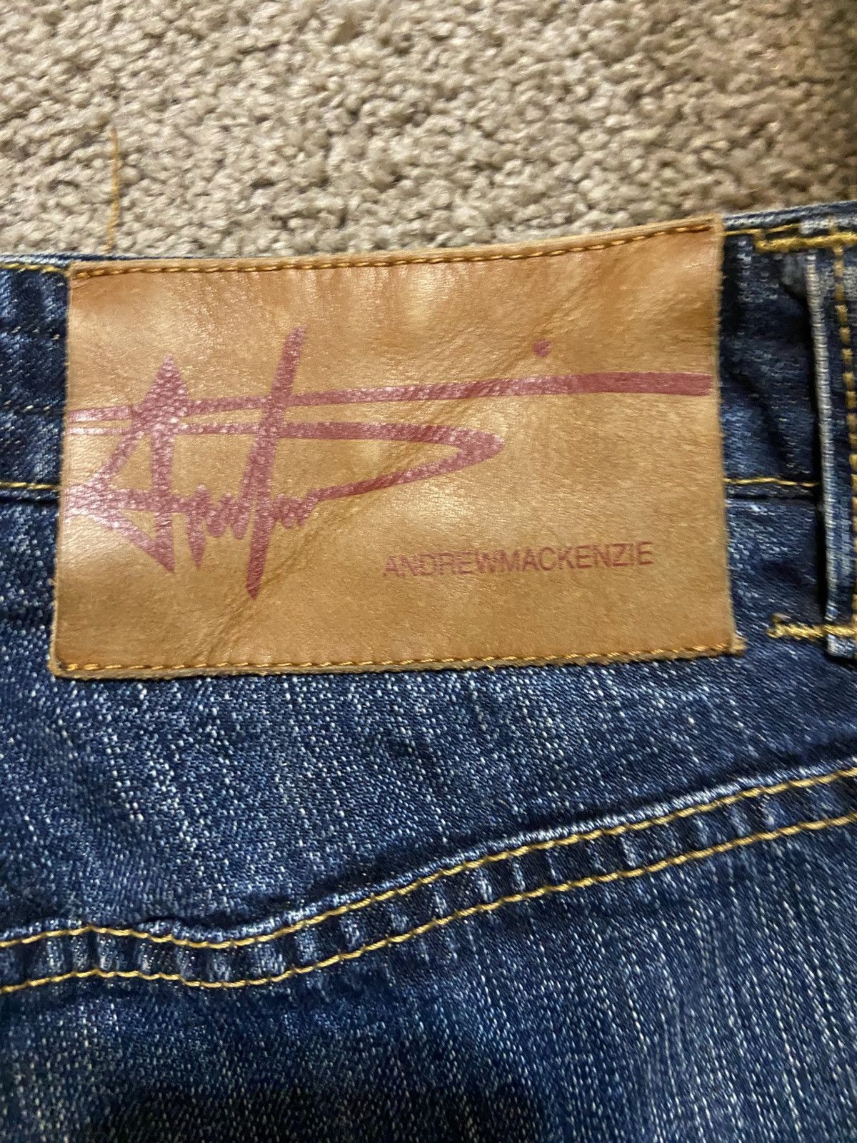 Andrew Mackenzie Archive andrew mackenzie slim fit jeans Size US 29 - 8 Thumbnail