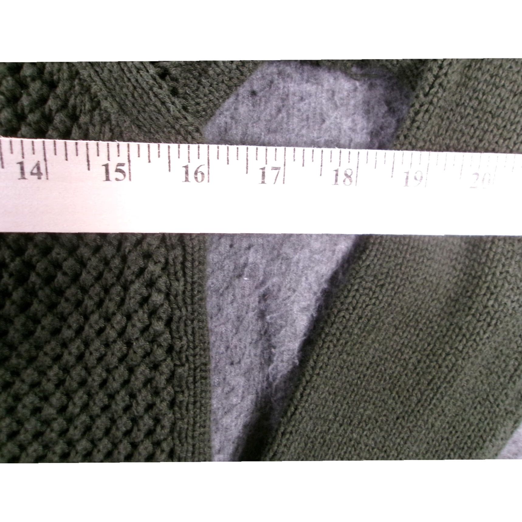 Forever 21 FOREVER 21 Sweater Women XS Dark Green Textured Raglan Sleeve Cozy Chic Size XS / US 0-2 / IT 36-38 - 2 Thumbnail