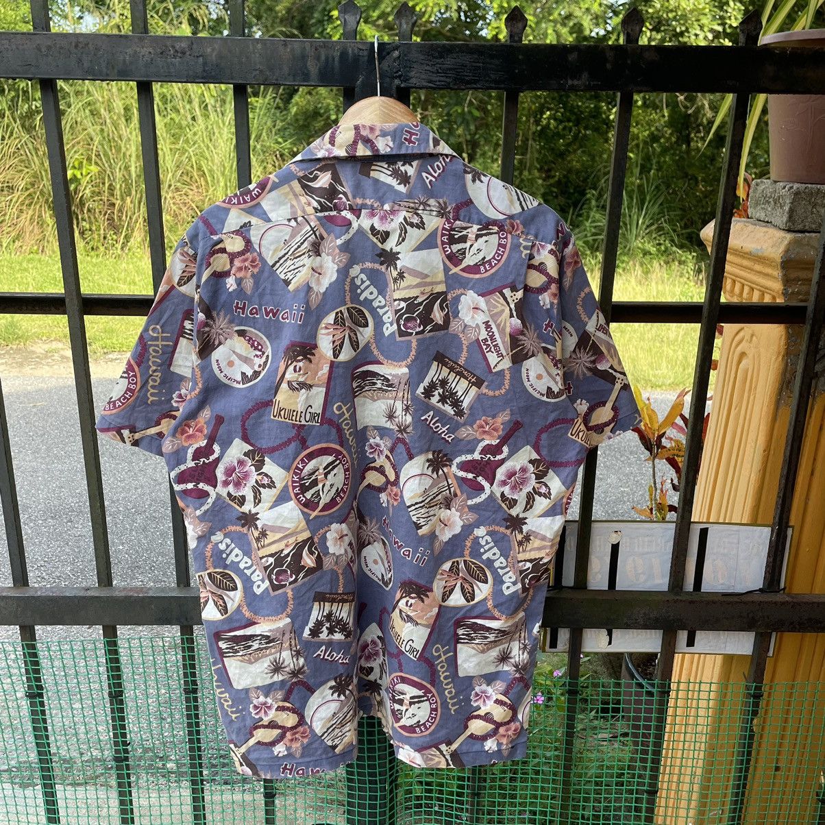 Vintage 🔥🔥Vintage Made In Hawaii Aloha Pacific Moon Button Shirts Size US L / EU 52-54 / 3 - 2 Thumbnail
