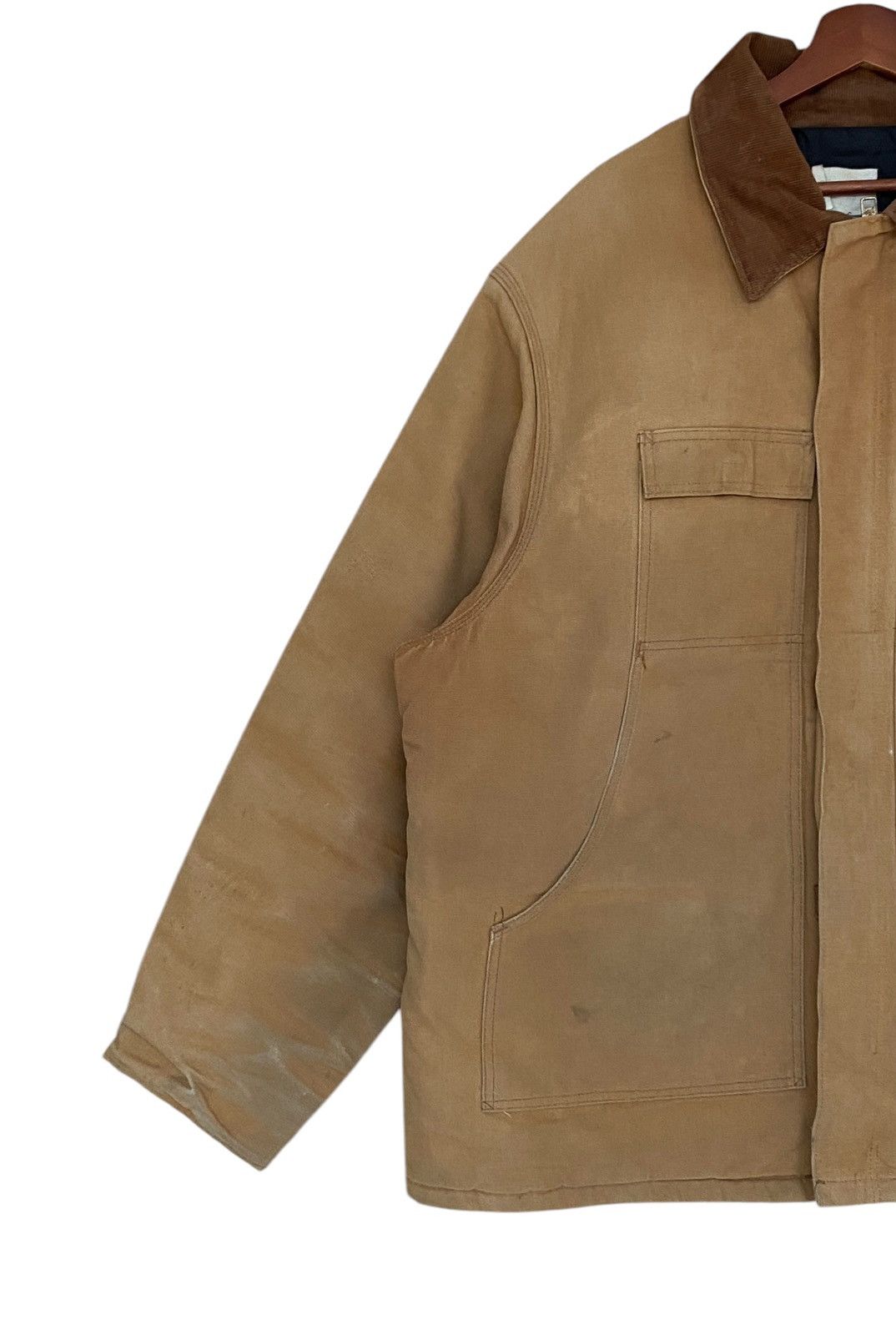 Carhartt × Vintage Vintage Brand Carhartt Detroit Jacket 1990s Size US L / EU 52-54 / 3 - 3 Thumbnail