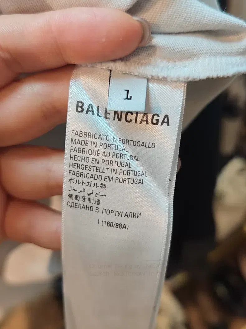 Balenciaga Balenciaga Rock Band Series Lightning Logo Short Sleeve T- Size US S / EU 44-46 / 1 - 8 Thumbnail