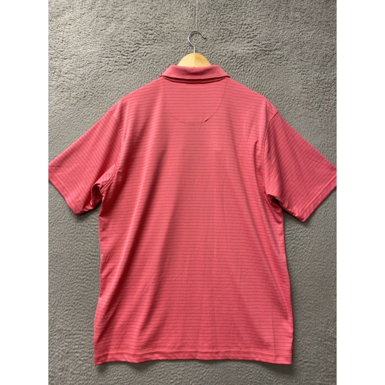 Pinko Pebble Beach Men’s Short Sleeve Polo Magenta XL /139-16 Dry-Luxe Performance Striped Shirt Polo Size US 36 / EU 52 - 6 Thumbnail