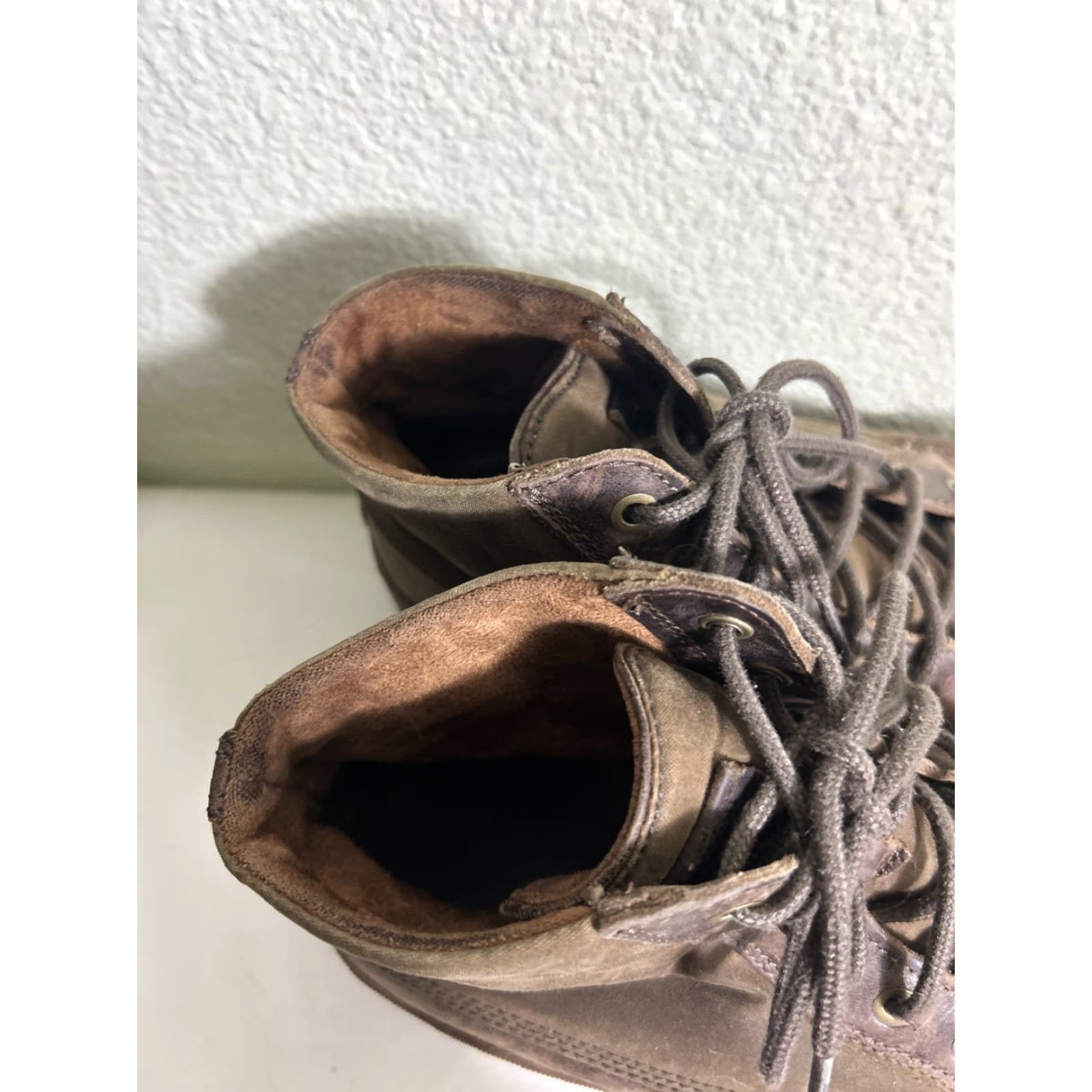 Olukai OluKai Molina Boots Mens Size 10.5 Leather Waterproof Ankle Biker Brown Tan Casual Fall Winter Spring Shoes Size US 11 / EU 44 - 5 Thumbnail