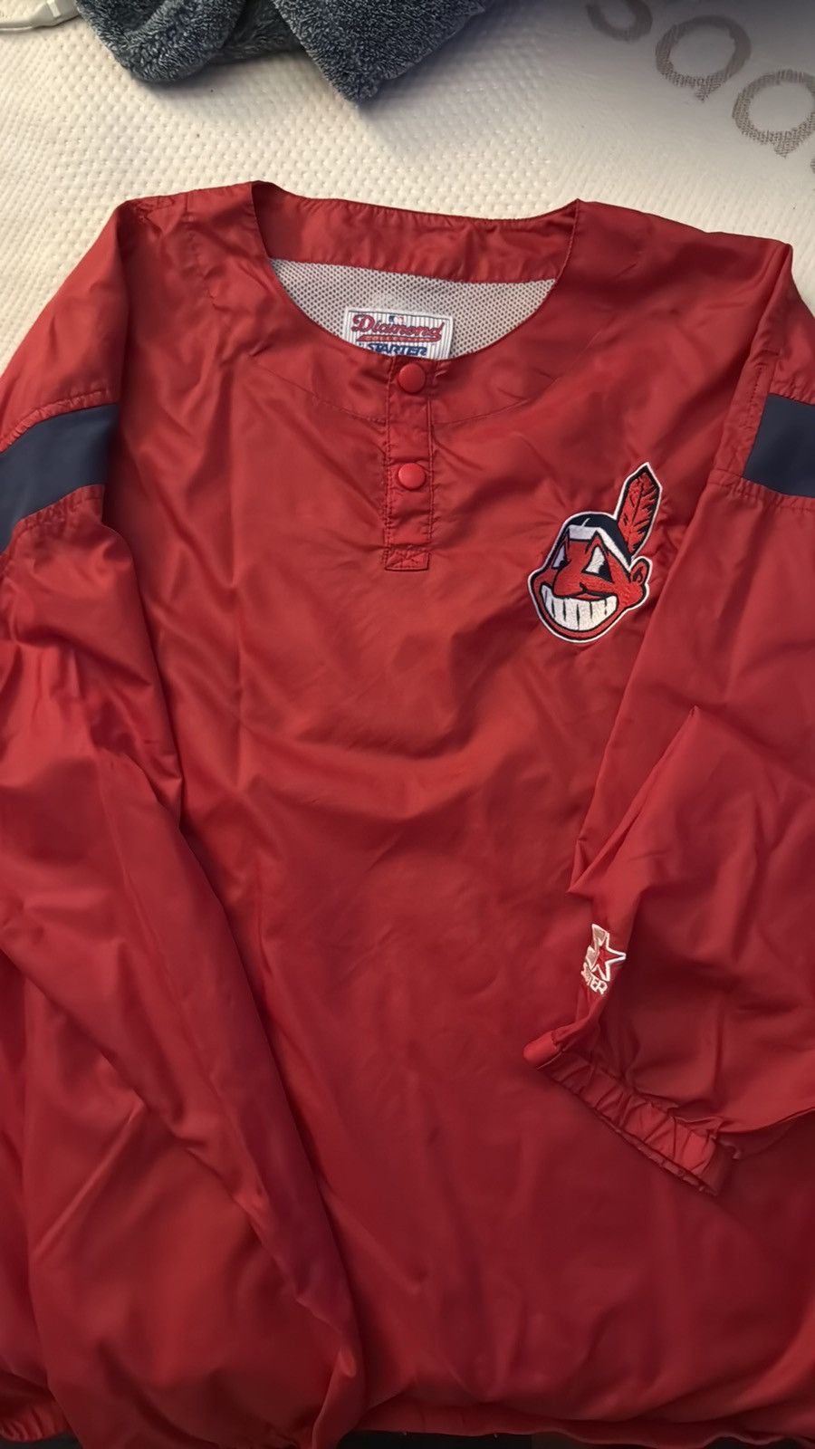 Starter Cleveland Indians “Diamond Collection” Starter Windbreaker Size US L / EU 52-54 / 3 - 1 Thumbnail