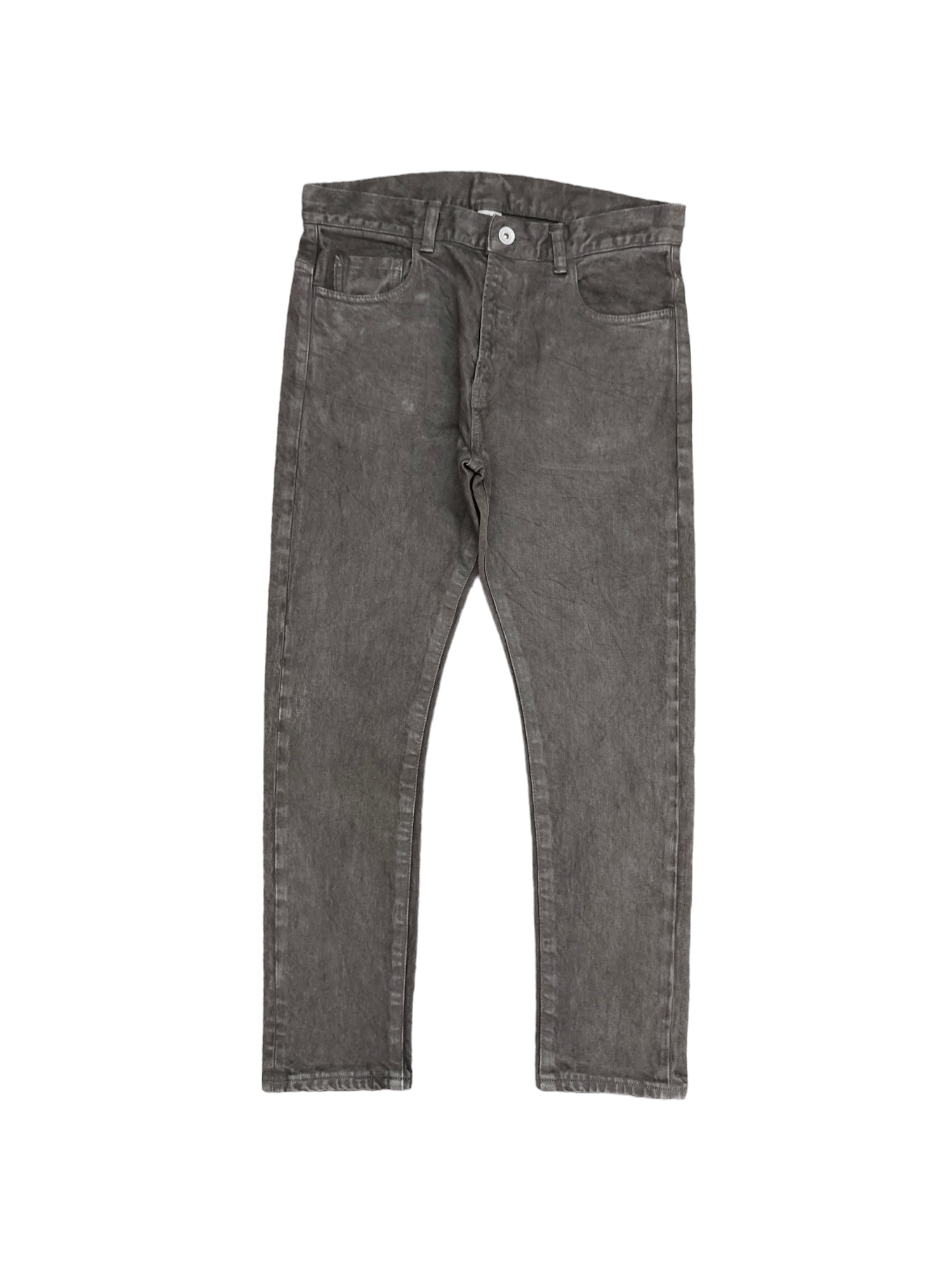 image of Hysteric Glamour x Ron Herman Waxed Skinny Denim Jeans, Men's (Size 29)