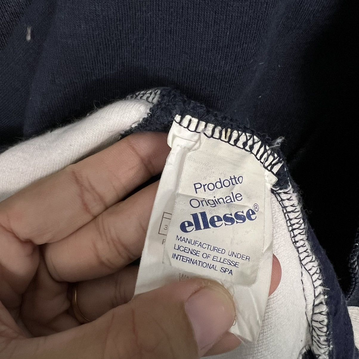 Ellesse Vintage 90's ELLESSE Small Logo Sweater Jacket #4183-C191 Size US M / EU 48-50 / 2 - 16 Thumbnail