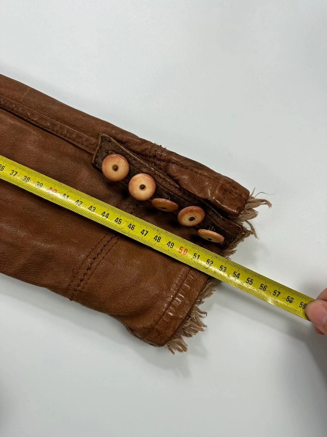 Marithe + Francois Girbaud Marithé + Francois Girbaud Patch Leather jacket Brown Size M / US 6-8 / IT 42-44 - 19 Thumbnail
