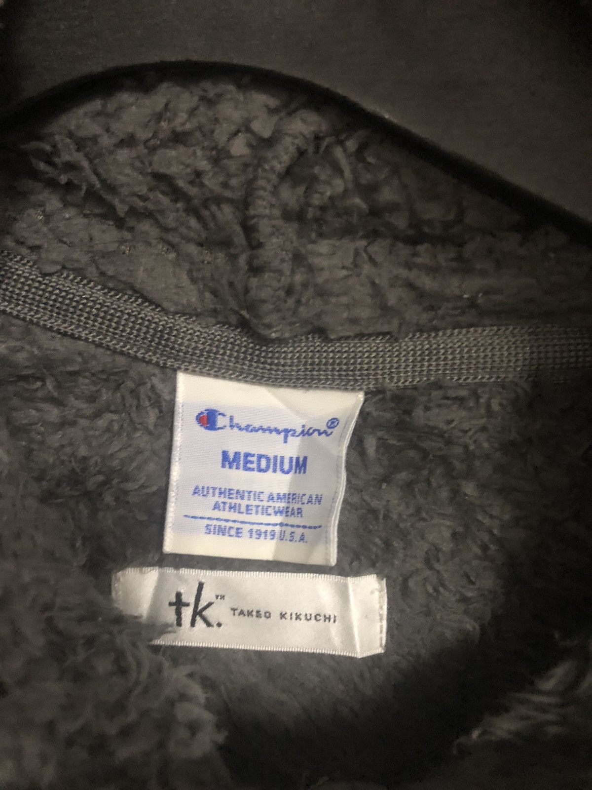 Champion × Takeo Kikuchi CHAMPION X TAKEO KIKUCHI Fleece Jacket Box Logo Size US M / EU 48-50 / 2 - 2 Thumbnail