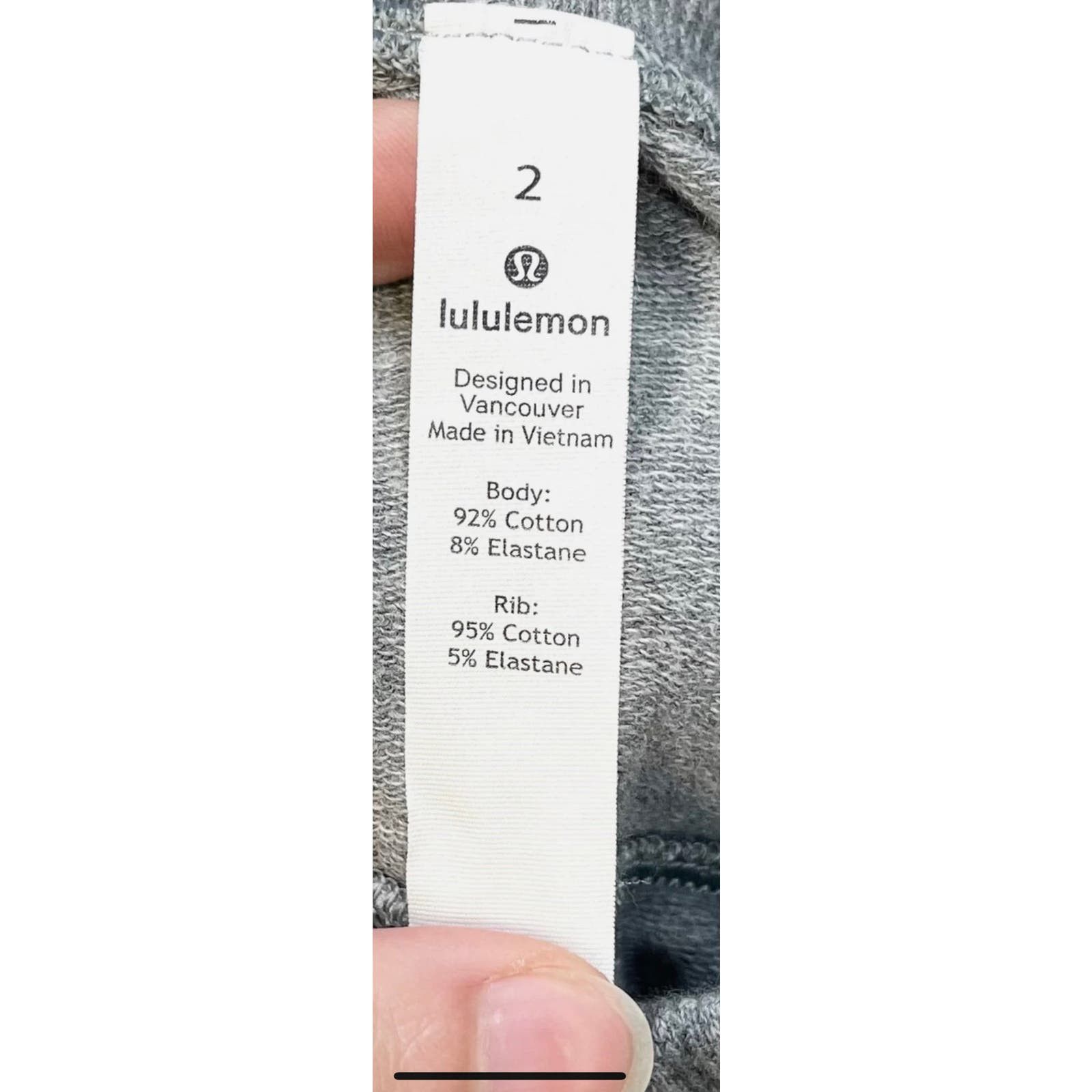 Lululemon Black full length Lululemon Leggings size 2 Size 26" / US 2 / IT 38 - 11 Thumbnail