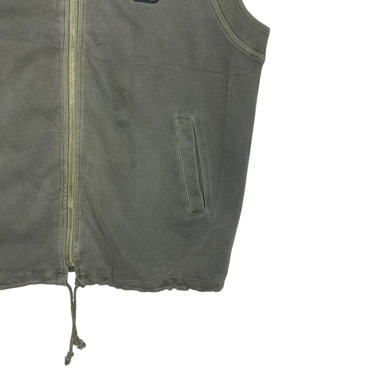 Vintage Vintage NEWH back Big Logo Zipper Vest #3559-C163 Size US L / EU 52-54 / 3 - 6 Thumbnail