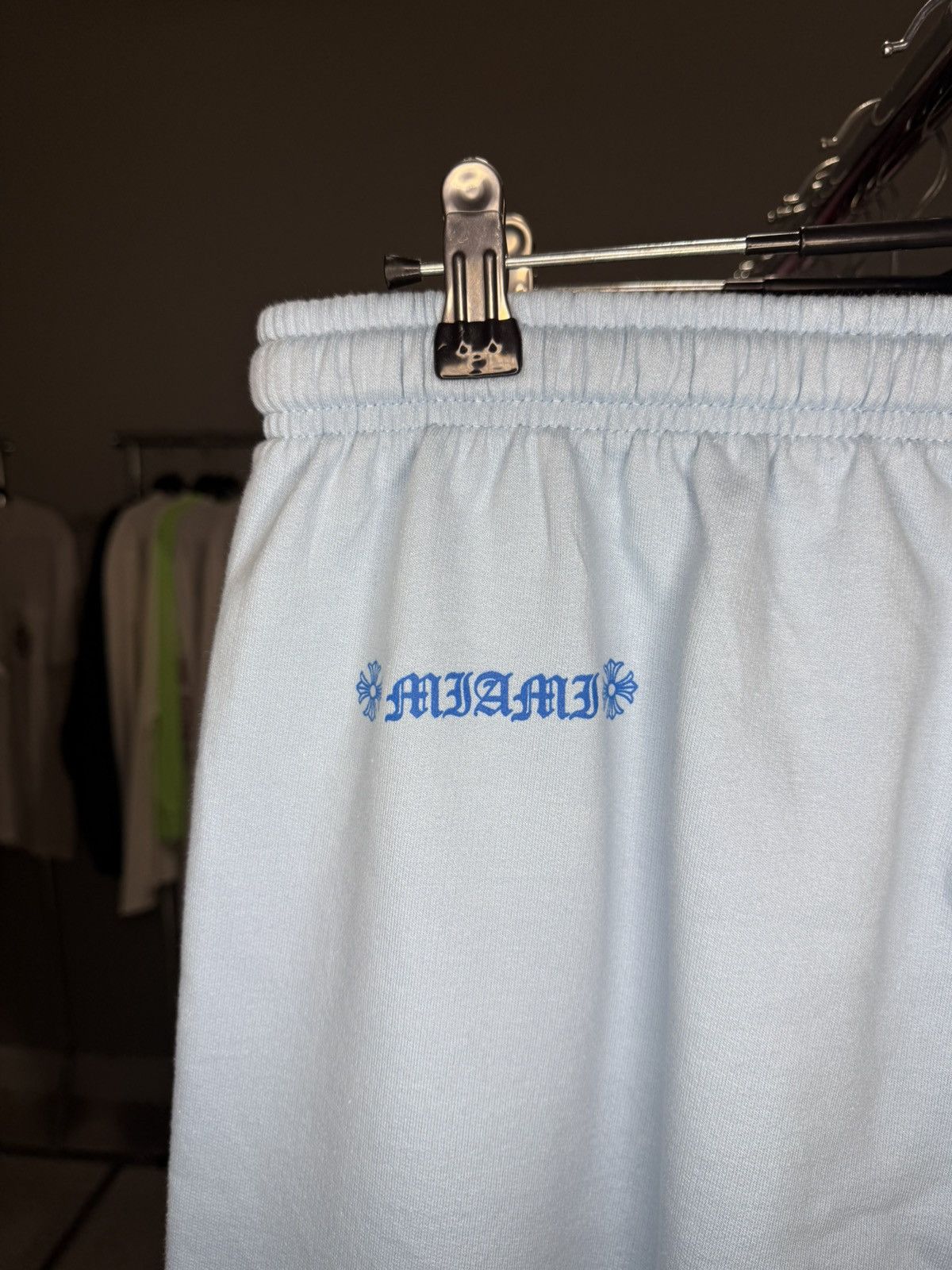 Chrome Hearts Chrome Hearts Miami Art Basel Exclusive Blue Sweatpants Size US 38 / EU 54 - 4 Thumbnail