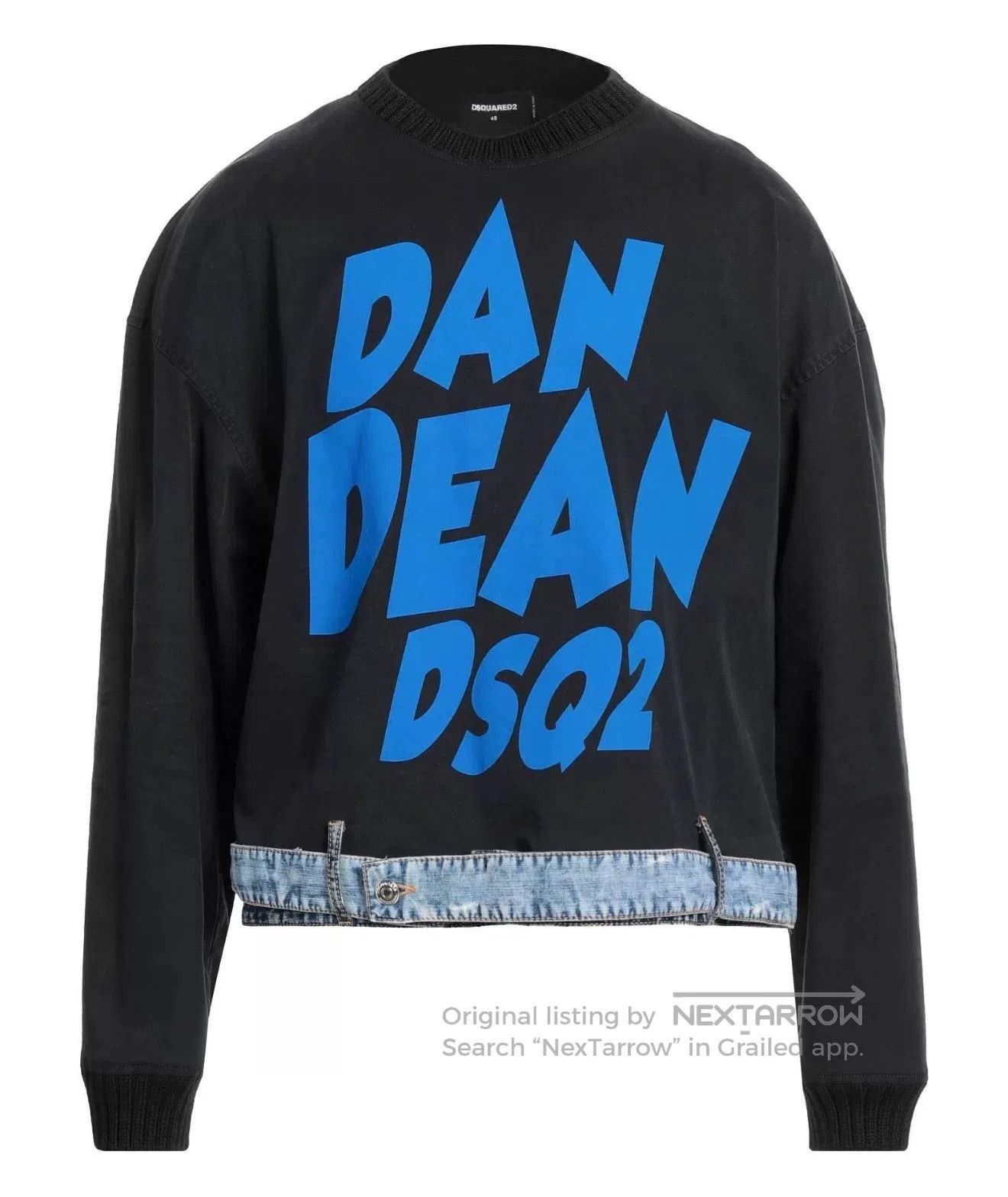Dsquared2 dsquared2 oversized sweatshirt with detachable belt. Size US L / EU 52-54 / 3 - 1 Thumbnail