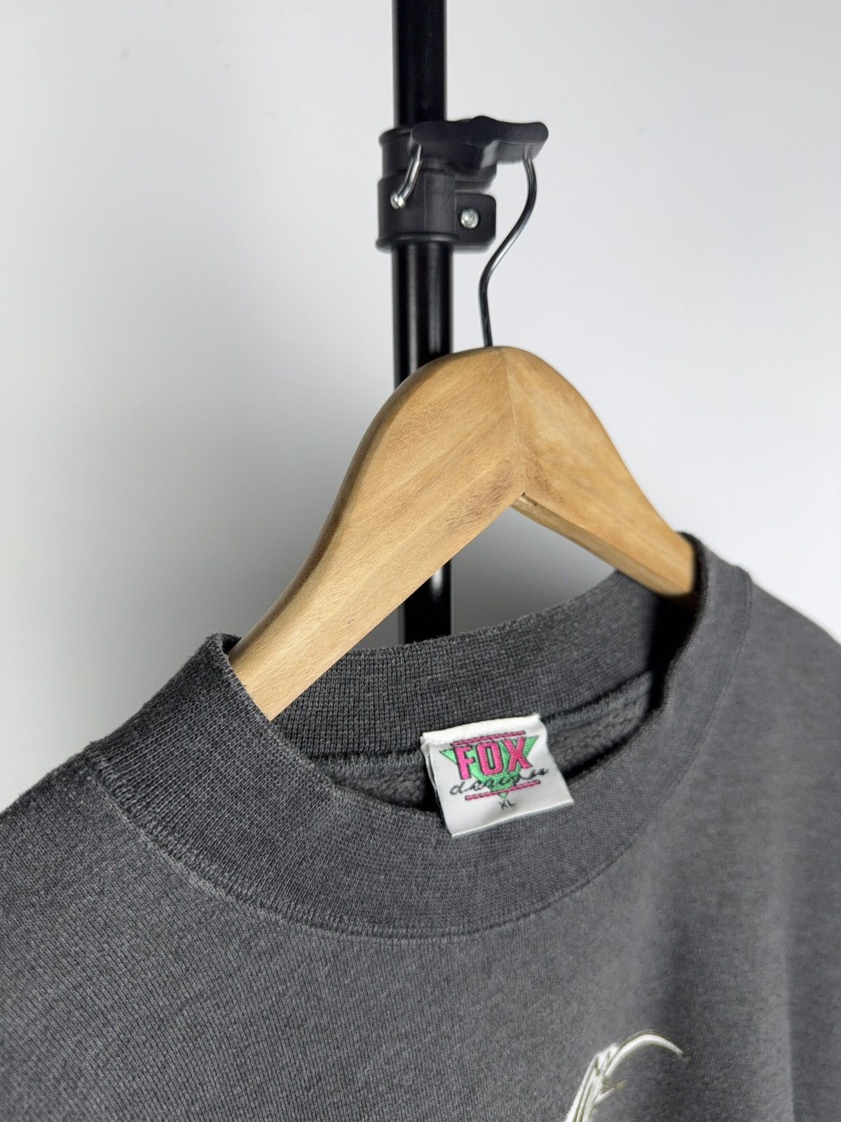 Fox Racing × Vintage Crazy Vintage 90s FOX Racing Ski Outdoor Logo Sweatshirt Y2K Size US XL / EU 56 / 4 - 5 Thumbnail