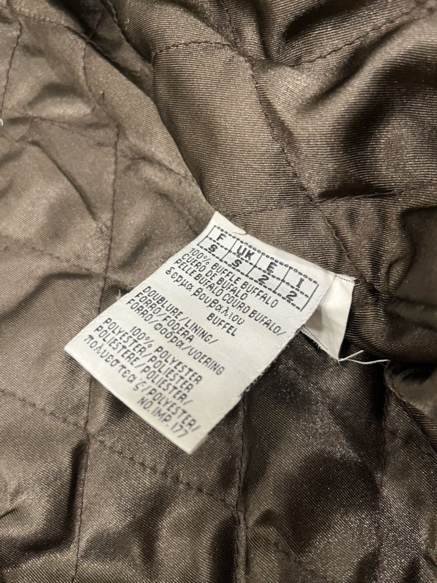 Vintage Skipper Vintage Leather Waxed Metal Lockers Fireman Jacket Size US M / EU 48-50 / 2 - 10 Thumbnail