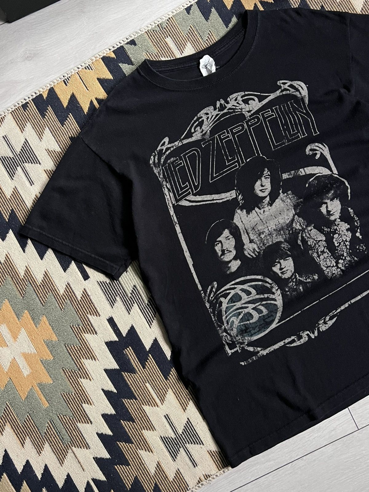 Led Zeppelin Led Zeppelin Vintage 90’s Rock Band T-shirt Size US L / EU 52-54 / 3 - 2 Thumbnail