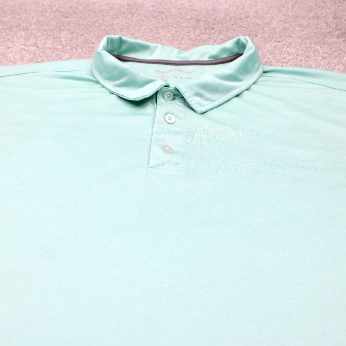 Reebok Reebok Golf Polo Shirt Mens 5XL Green Short Sleeve Polyester Polo Shirt Mens Regular Size 5XL Green Polo Shirt Golf Mens 5XL Size US XXL / EU 58 / 5 - 4 Thumbnail