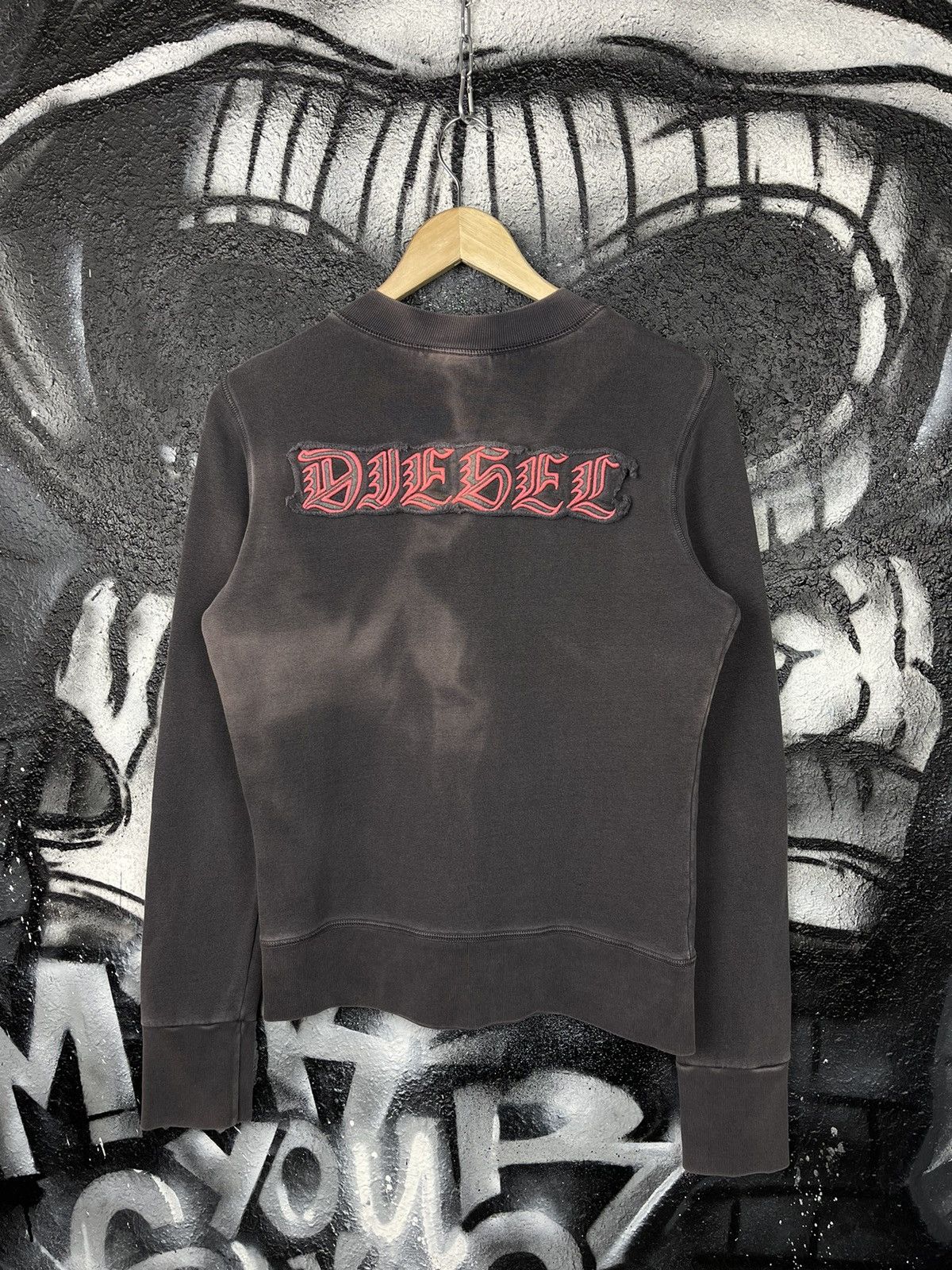 Diesel Y2K Diesel Avant Garde Sweatshirt Woman’s Size M Size M / US 6-8 / IT 42-44 - 5 Thumbnail