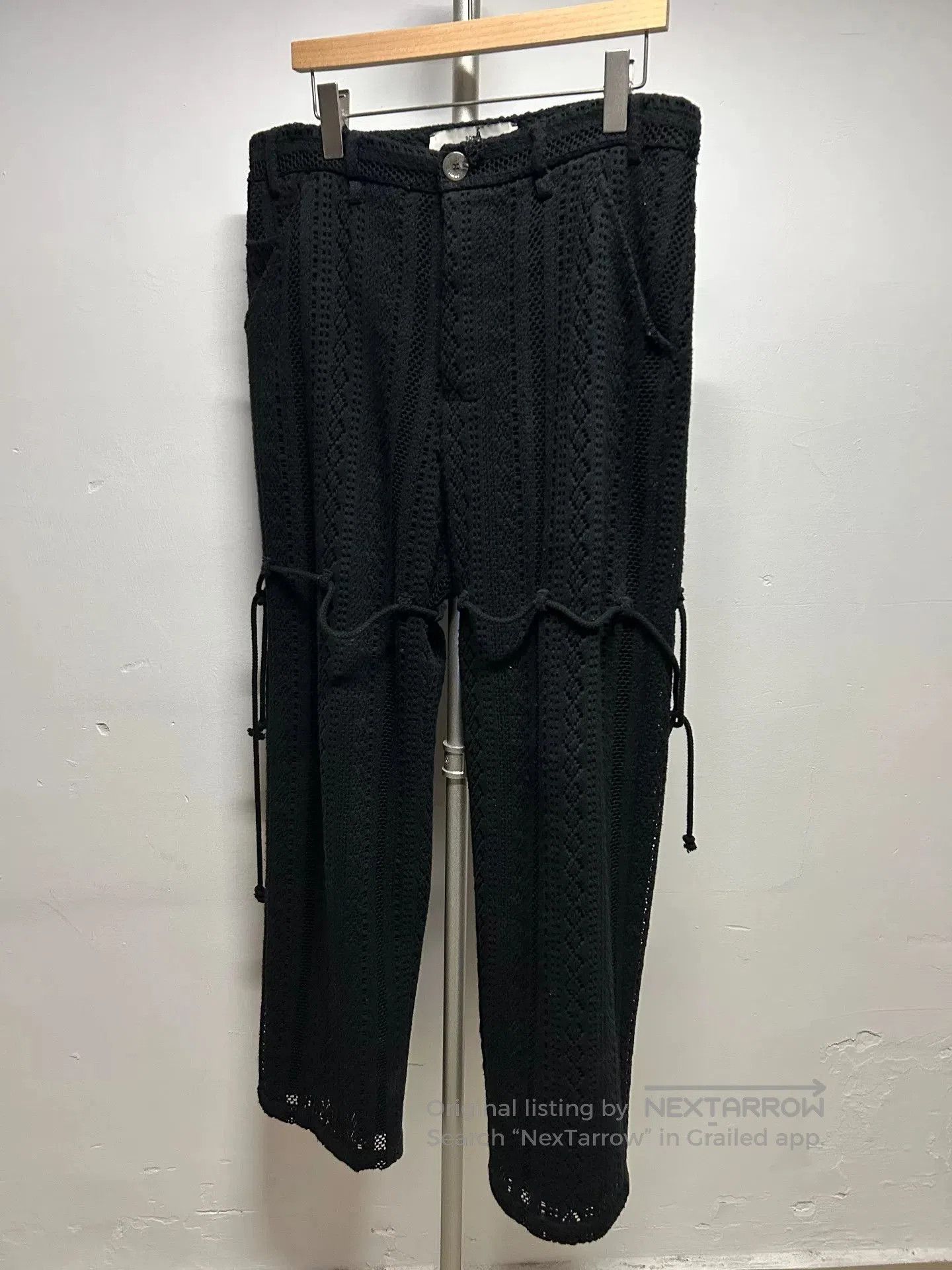 Song For The Mute Song for the Mute Drawstring Patterned Pants. Size US 32 / EU 48 - 1 Thumbnail