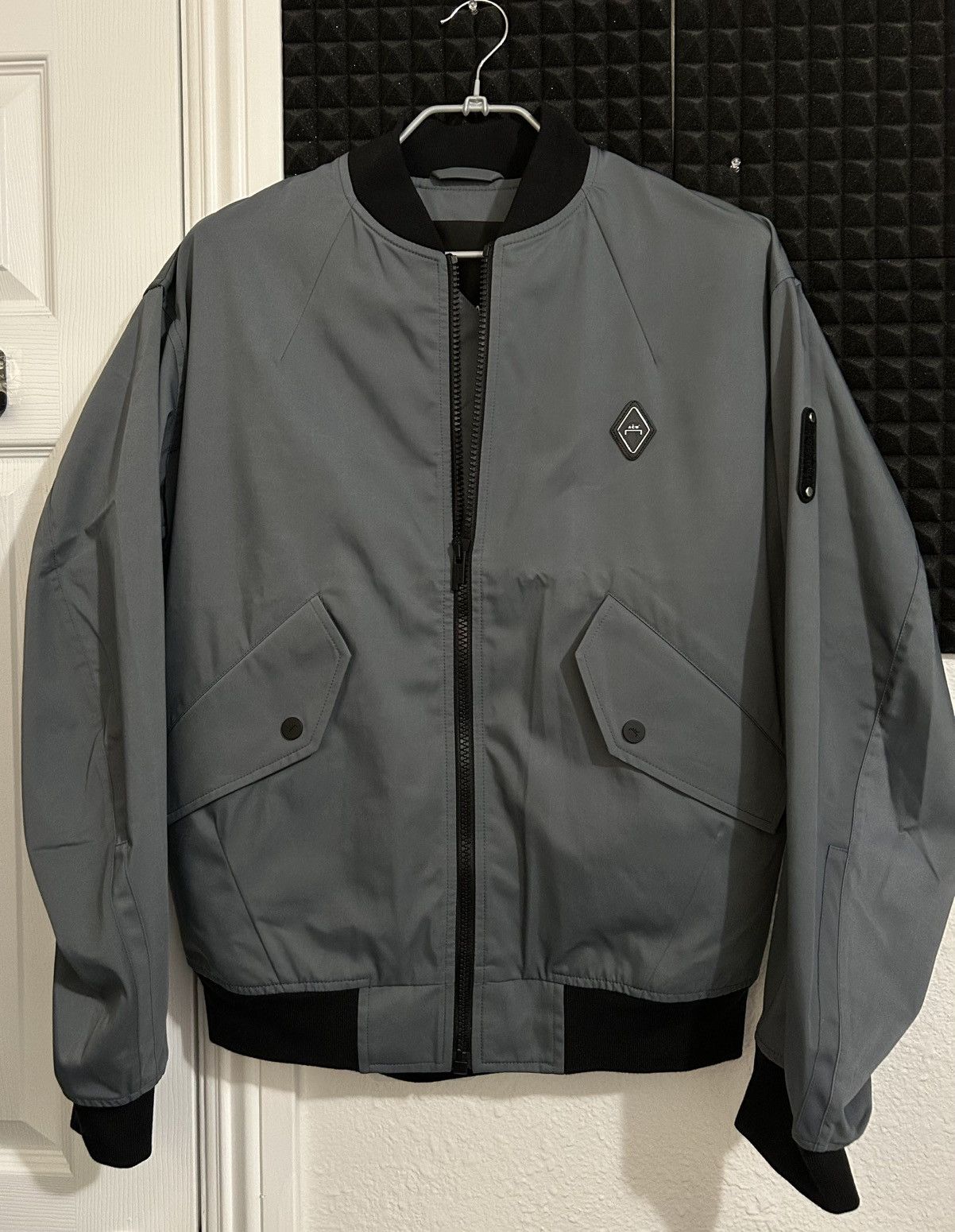A-COLD-WALL* A-COLD-WALL* Cinch Bomber Jacket “Slate Grey” Size US S / EU 44-46 / 1 - 1 Thumbnail