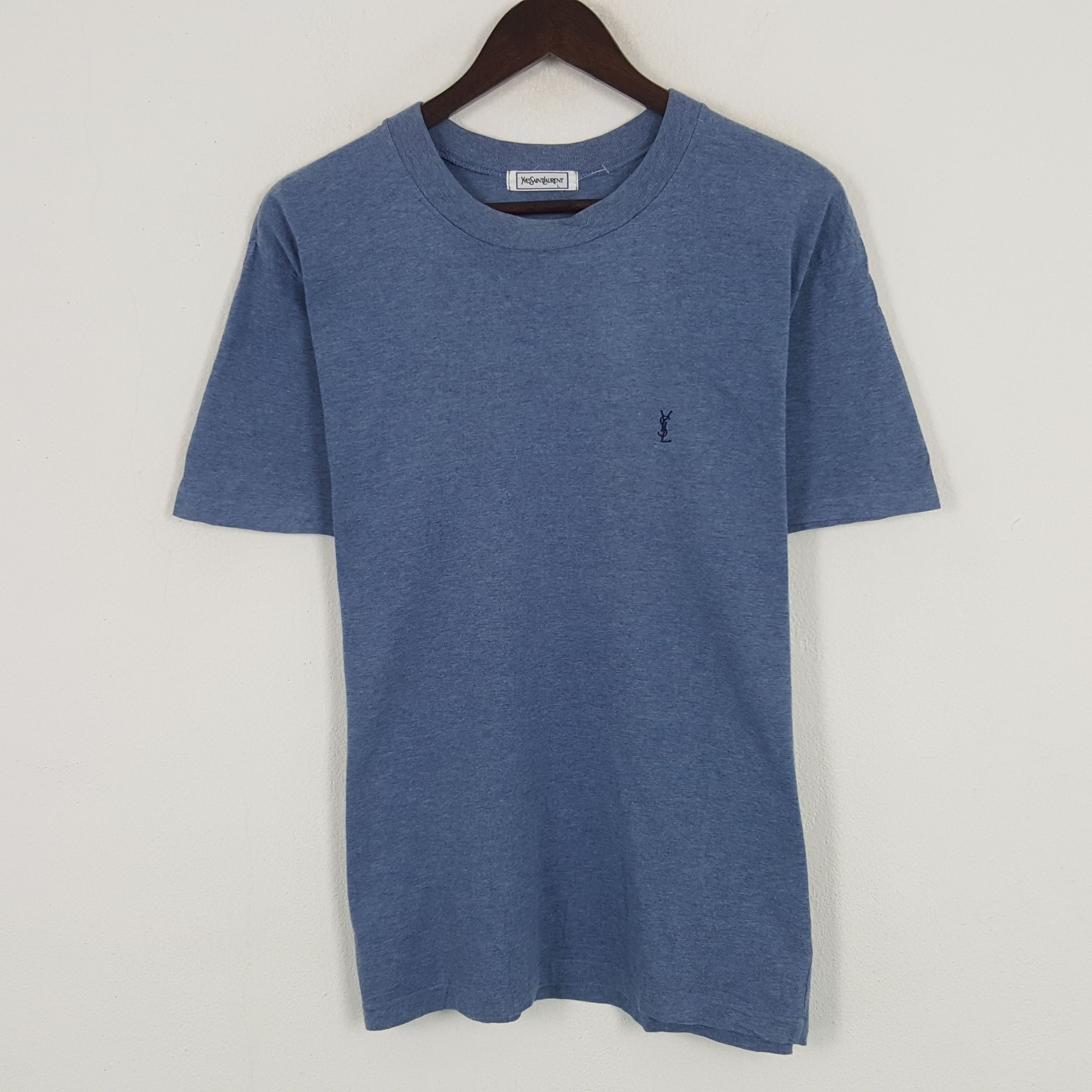 Vintage × Yves Saint Laurent Vintage Yves Saint Laurent Tshirt Size US M / EU 48-50 / 2 - 1 Thumbnail
