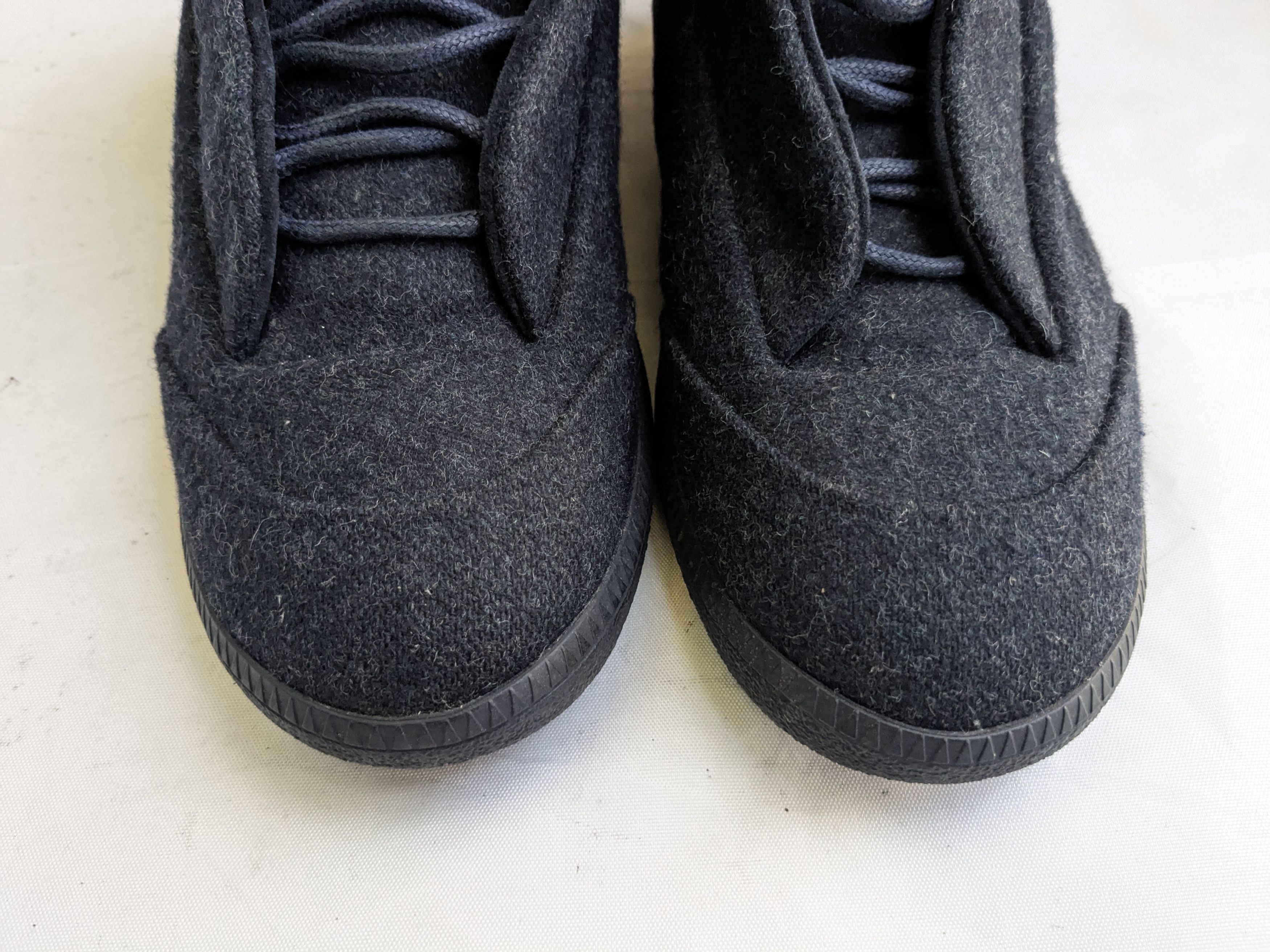 Maison Margiela Future Navy Blue 8 41 Wool Leather