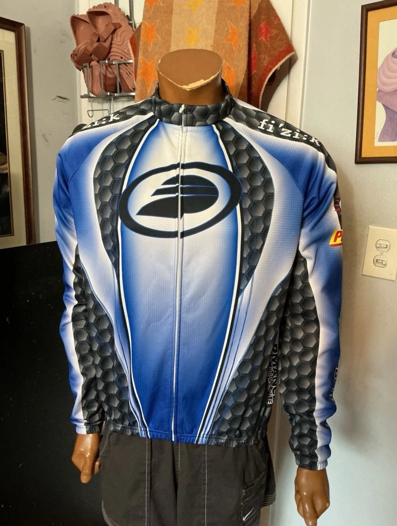 Other Primal Fi’zi:K Performance Bike Cycling Jersey Wind Jacket Size US L / EU 52-54 / 3 - 6 Thumbnail