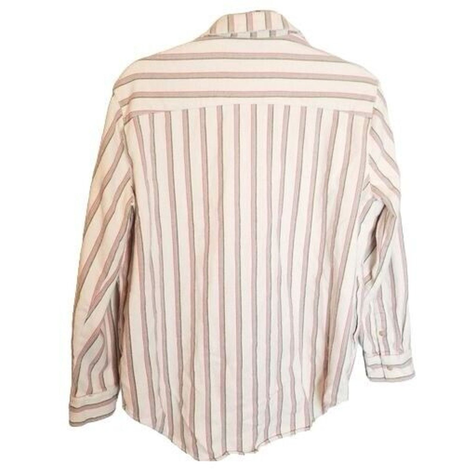 Madewell Madewell Womens Claxton Striped Flannel Sunday Shirt Size M Size M / US 6-8 / IT 42-44 - 9 Thumbnail