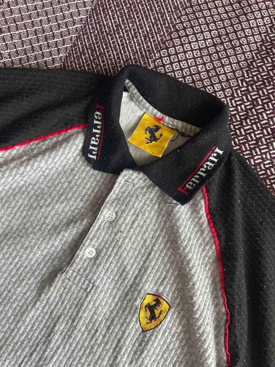Ferrari × Vintage Vintage Ferrari Polo 1996 Official Licensed Product Rare Size US XL / EU 56 / 4 - 4 Thumbnail