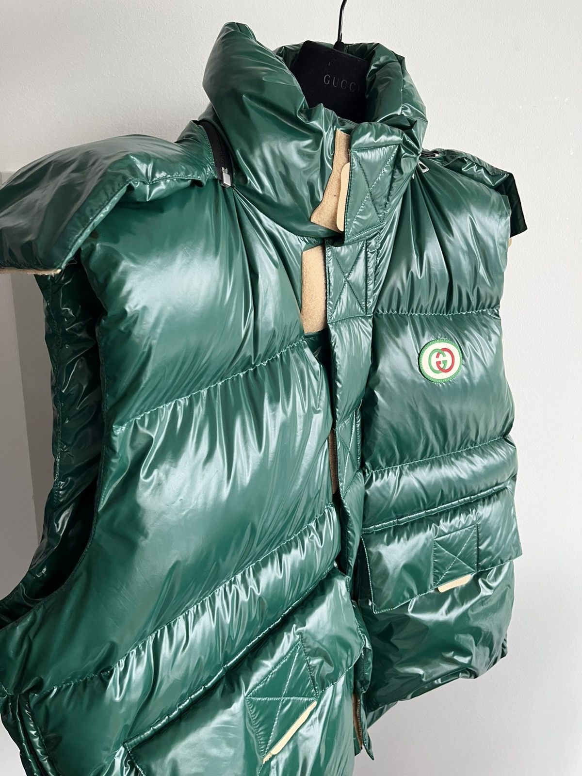 Gucci $3K Super Runway Brand New Goose Down Heavy Vest Coat Rare Size US XXL / EU 58 / 5 - 16 Thumbnail