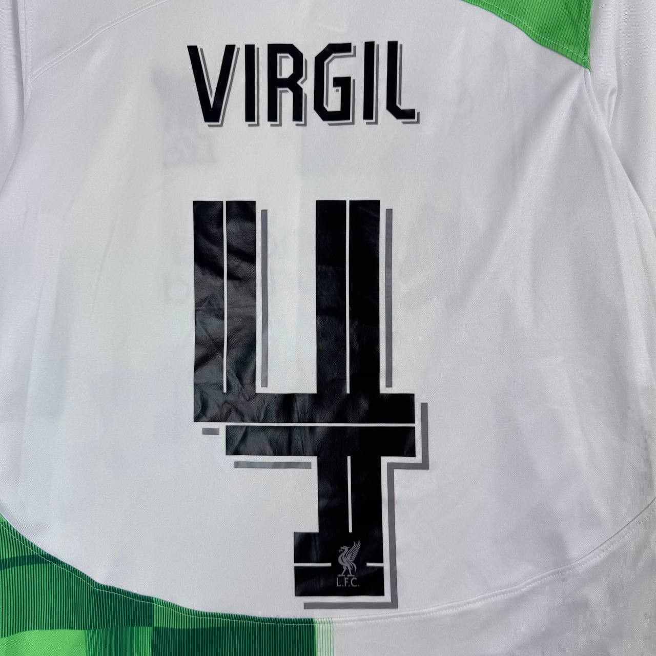 Nike Nike Liverpool FC 2023 Jersey Virgil #4 Away Boys Size XL Size US M / EU 48-50 / 2 - 9 Thumbnail