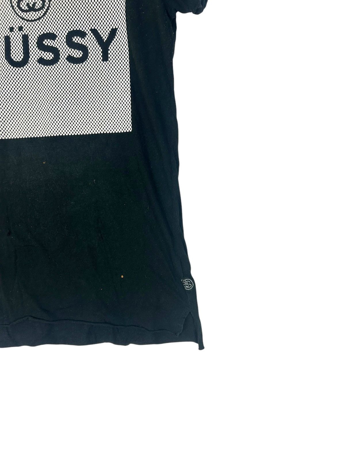Stussy Y2K Stussy Box Logo Tee For Woman/ Black Stussy Streetwear Size S / US 4 / IT 40 - 3 Thumbnail