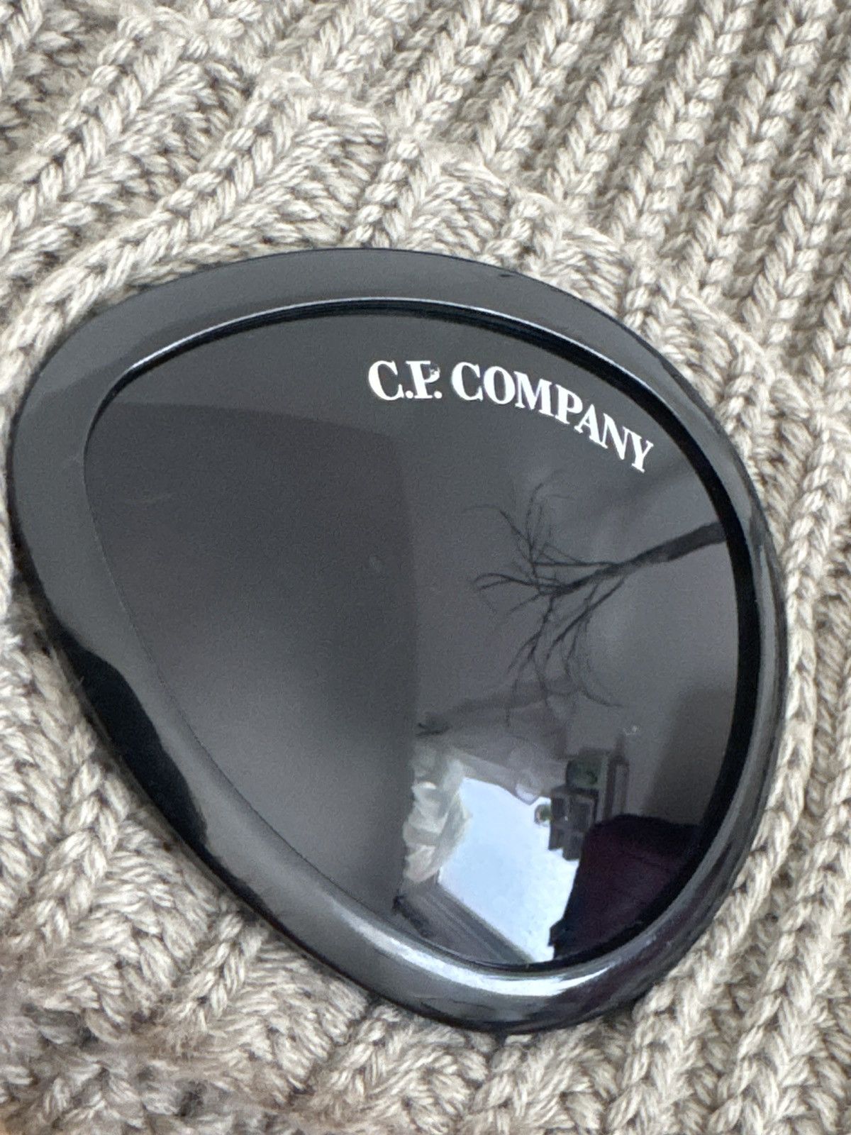 C.P. Company Merino wool goggle beanie Size ONE SIZE - 3 Thumbnail