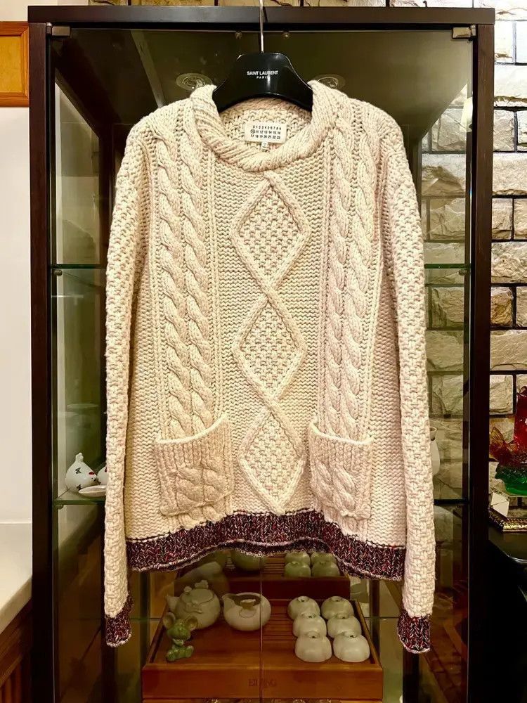 Maison Margiela | Gardening Hemp Knit Cardigan | Boboli