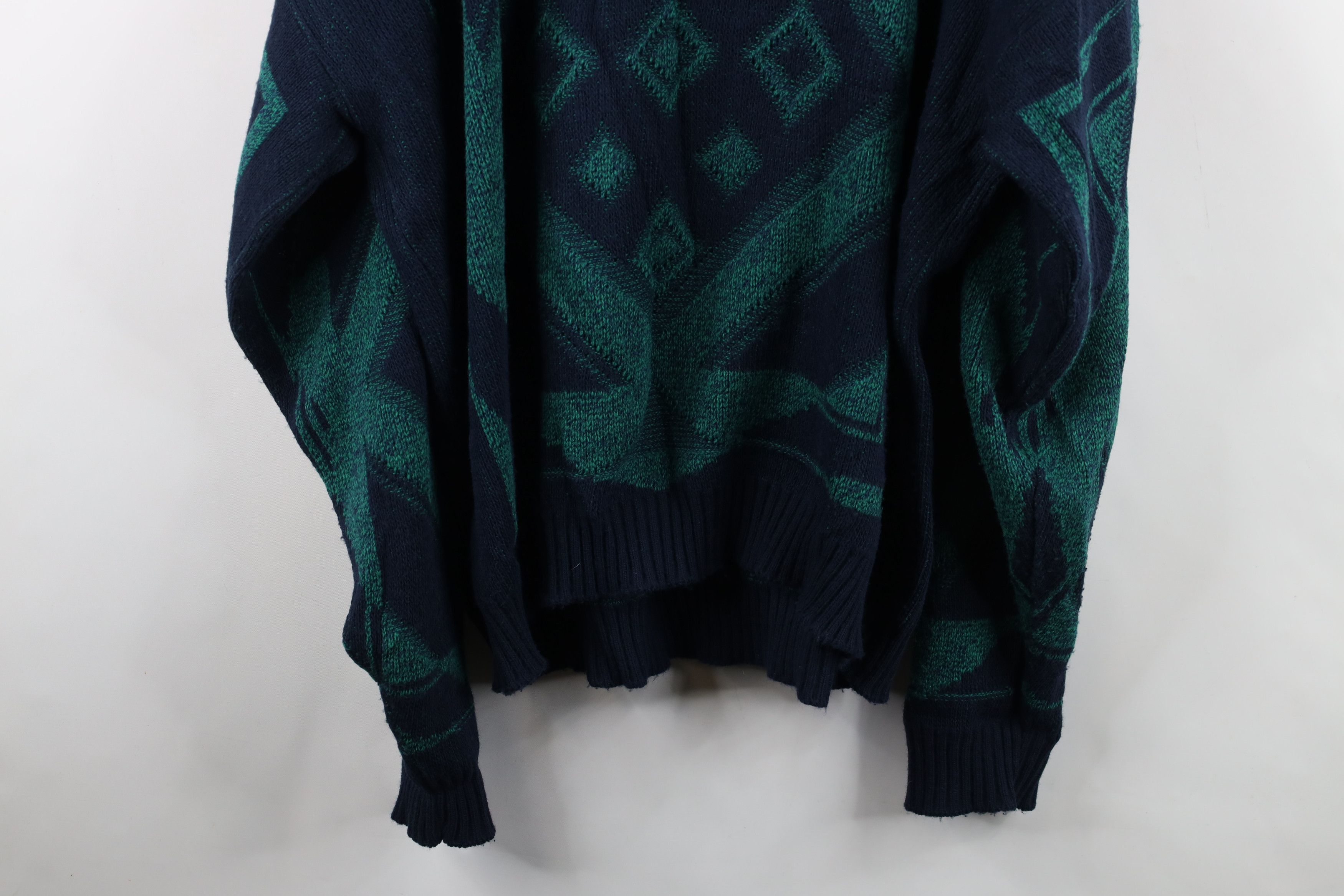 Vintage Vintage 90s Streetwear Southwestern Geometric Sweater USA Size US XXL / EU 58 / 5 - 12 Thumbnail
