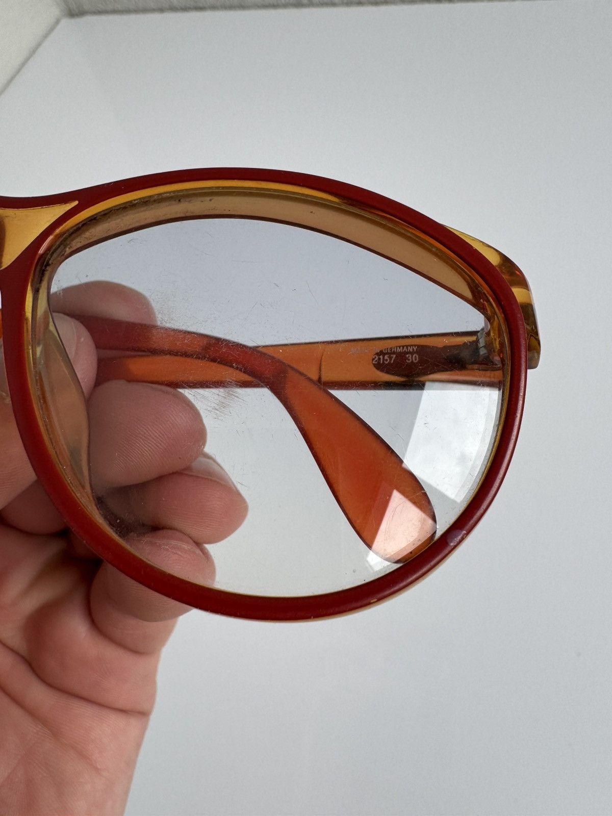 Christian Dior Monsieur Christian Dior Sunglasses Oversized Orang Gradient Retro Size ONE SIZE - 10 Thumbnail