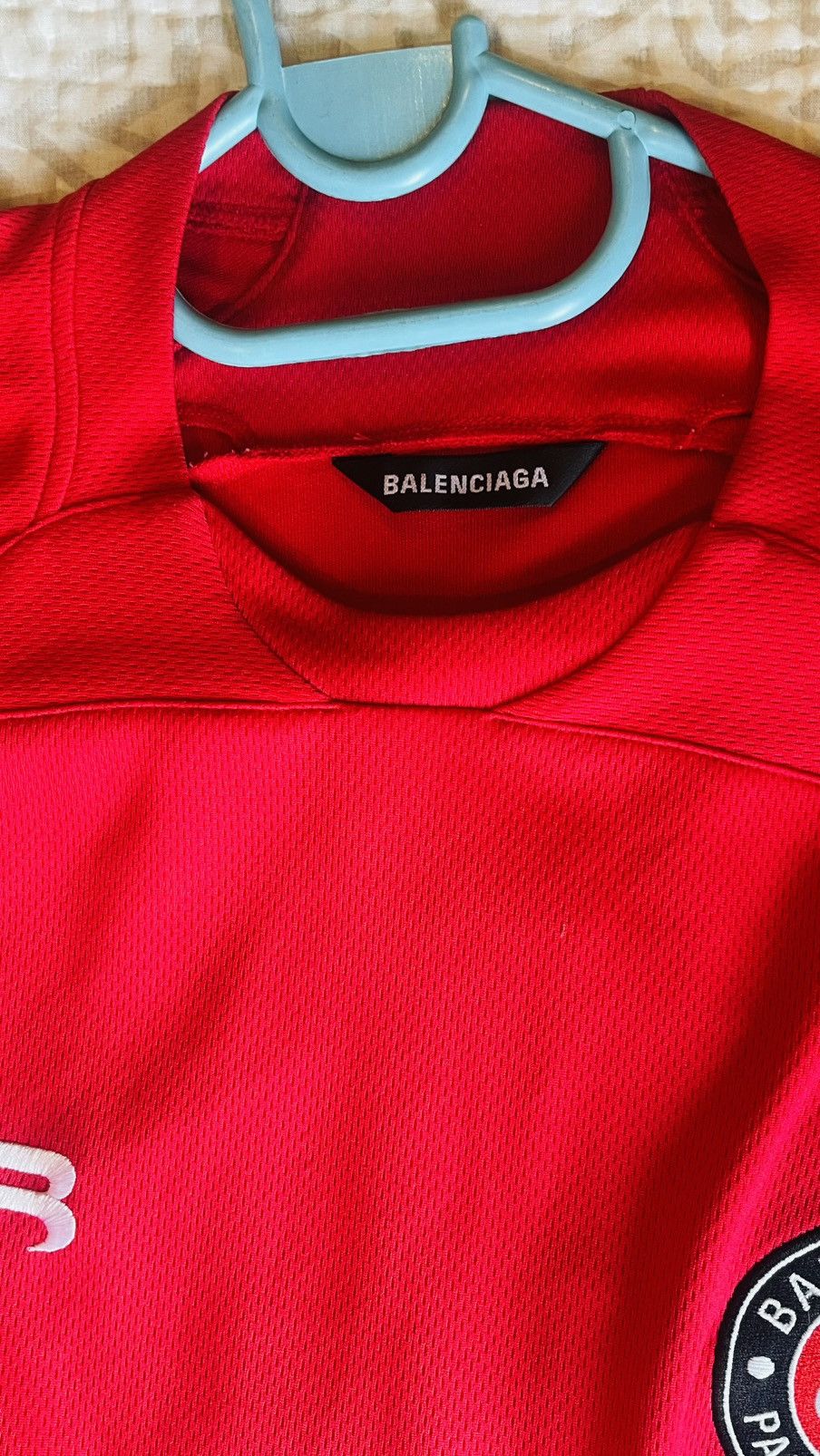 Balenciaga Balenciaga Soccer/Football T shirt Size US L / EU 52-54 / 3 - 3 Thumbnail
