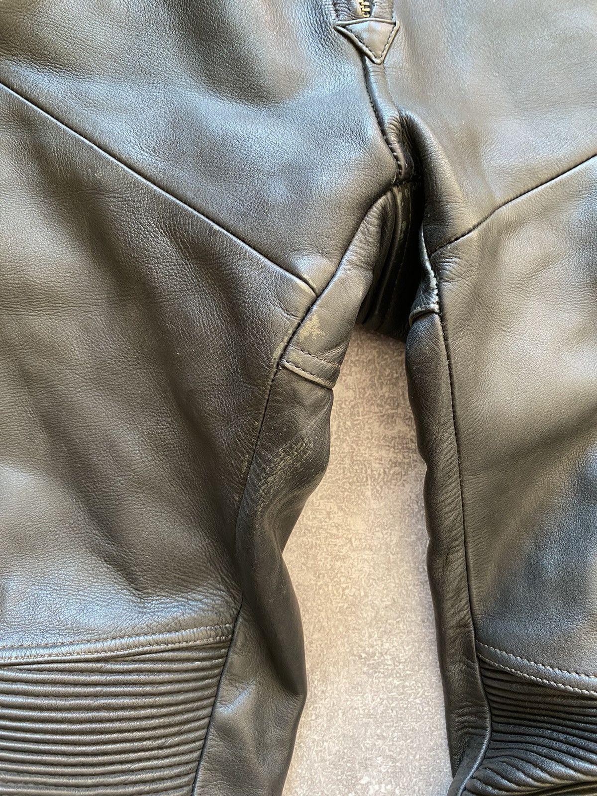 Vintage Vintage Leather Moto Pants Size US 31 - 4 Thumbnail