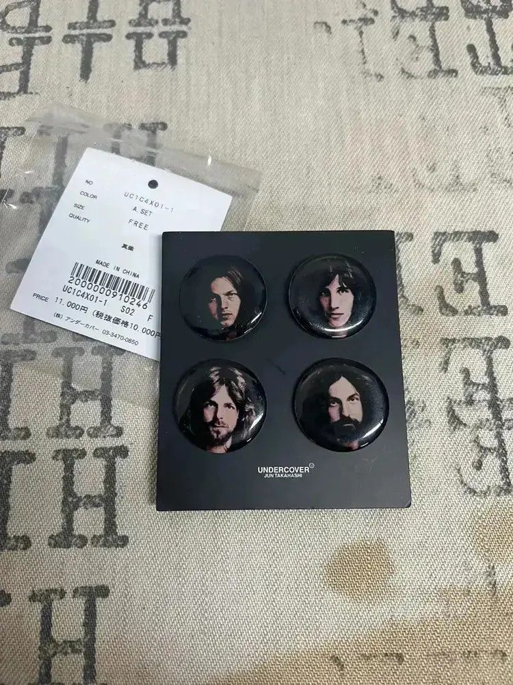 Undercover Undercover but beautiful set of pin badges | Grailed