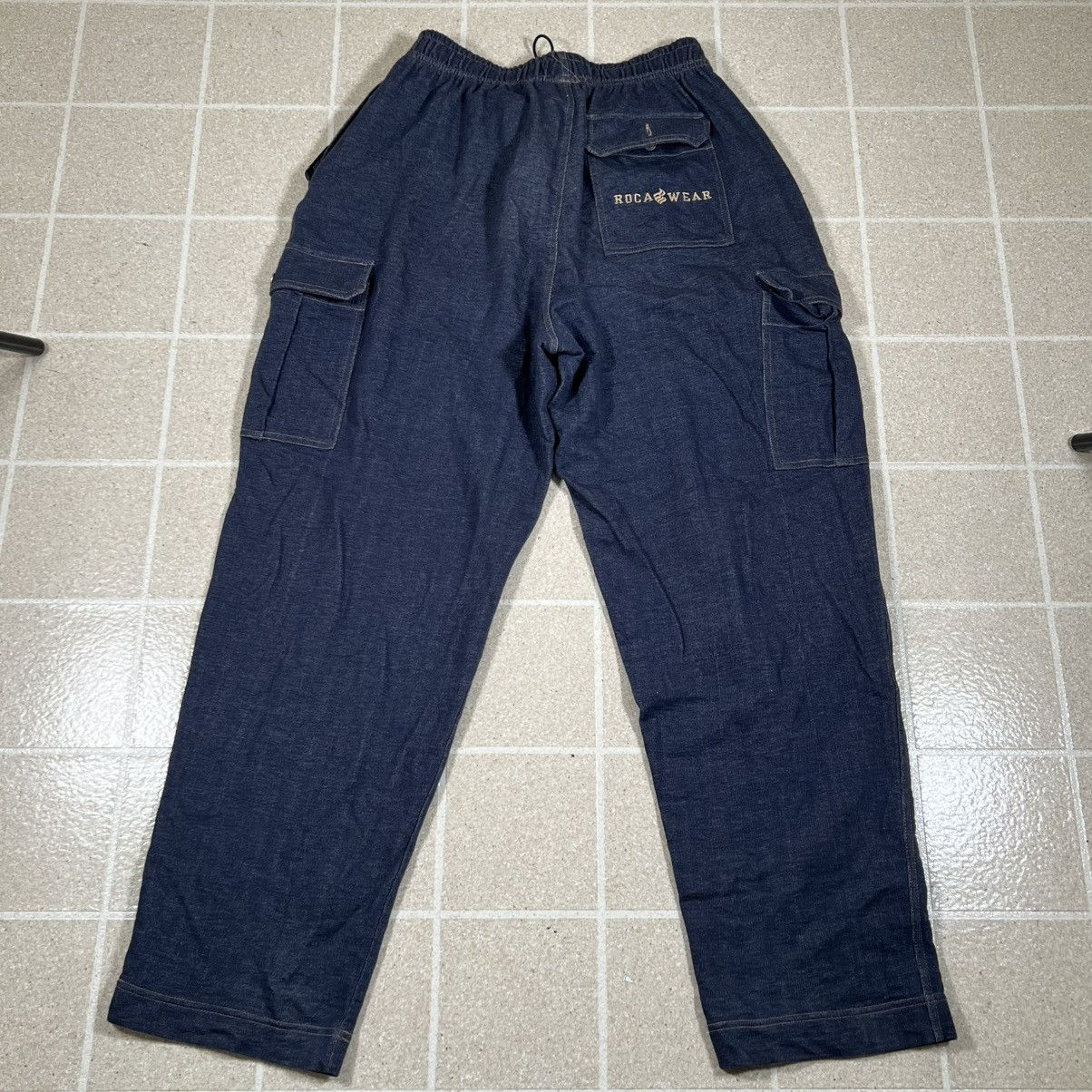 Rocawear Vintage Y2K Rocawear Cargo Sweatpants Baggy Sz L Wide Leg Size US 26 / EU 42 - 5 Thumbnail