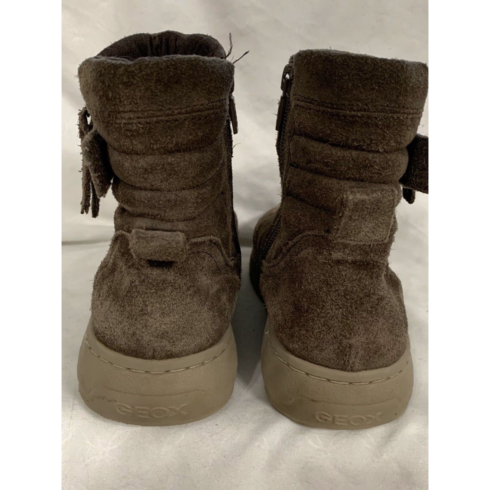 Geox Geox Womens Suede Sneaker Boots Size 38 Extra Large Size US 8 / IT 38 - 3 Thumbnail