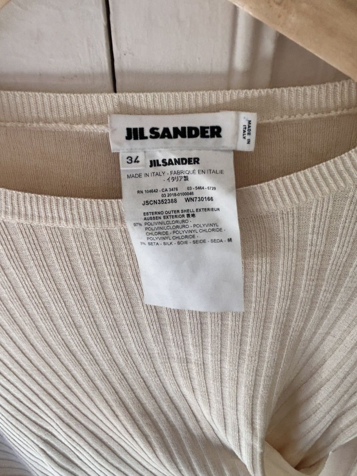 Jil Sander asymmetric top Size S / US 4 / IT 40 - 4 Thumbnail