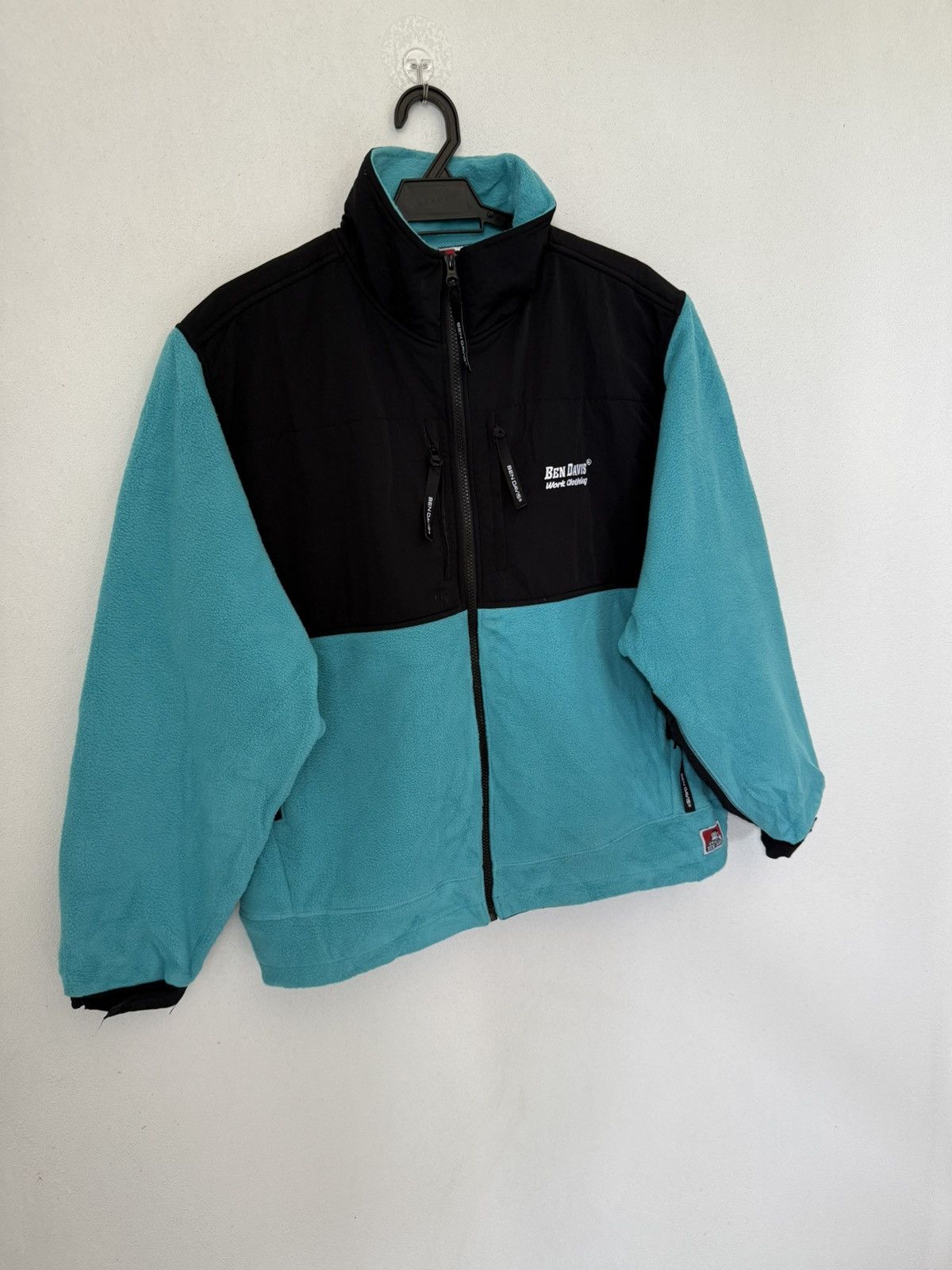 Ben Davis BEN DAVIS WORK CLOTHING FLEECE JACKET ZIPPER UP FOUR POCKET Size US L / EU 52-54 / 3 - 2 Thumbnail