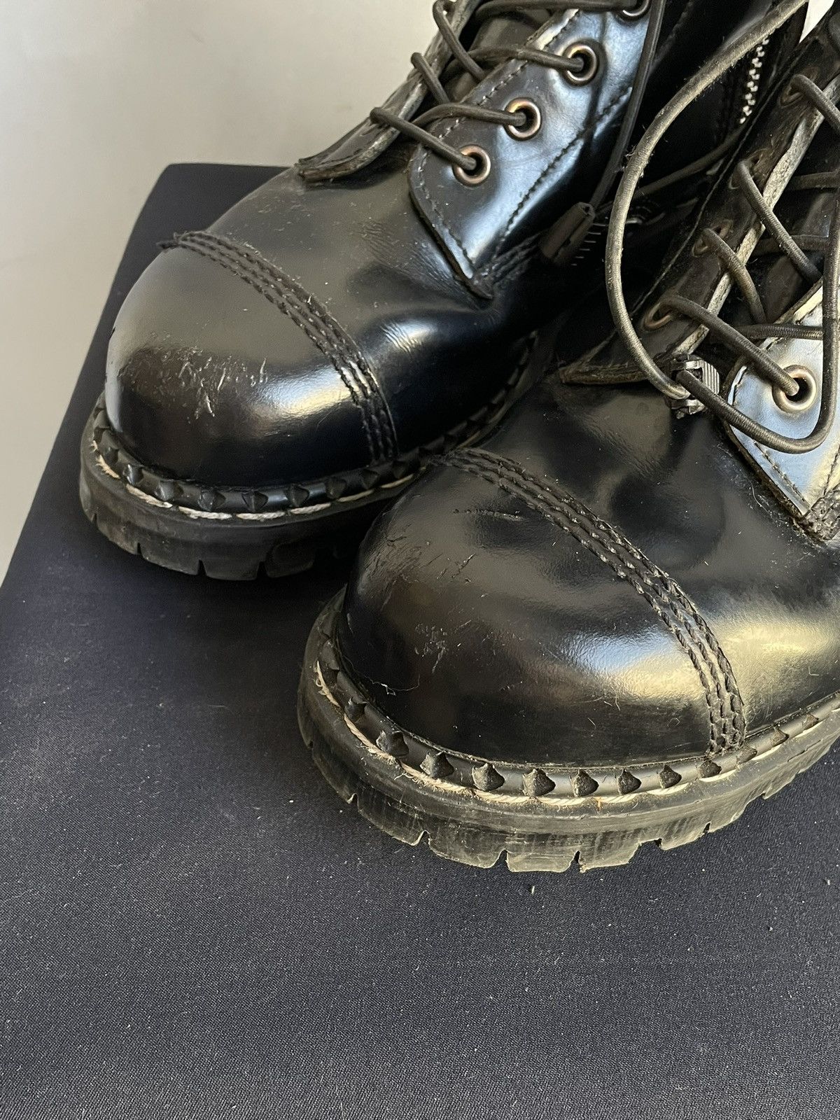 Gripfast Undercover Black Boots Platform High Dirk Bikkembergs Style Size US 8 / EU 41 - 6 Thumbnail