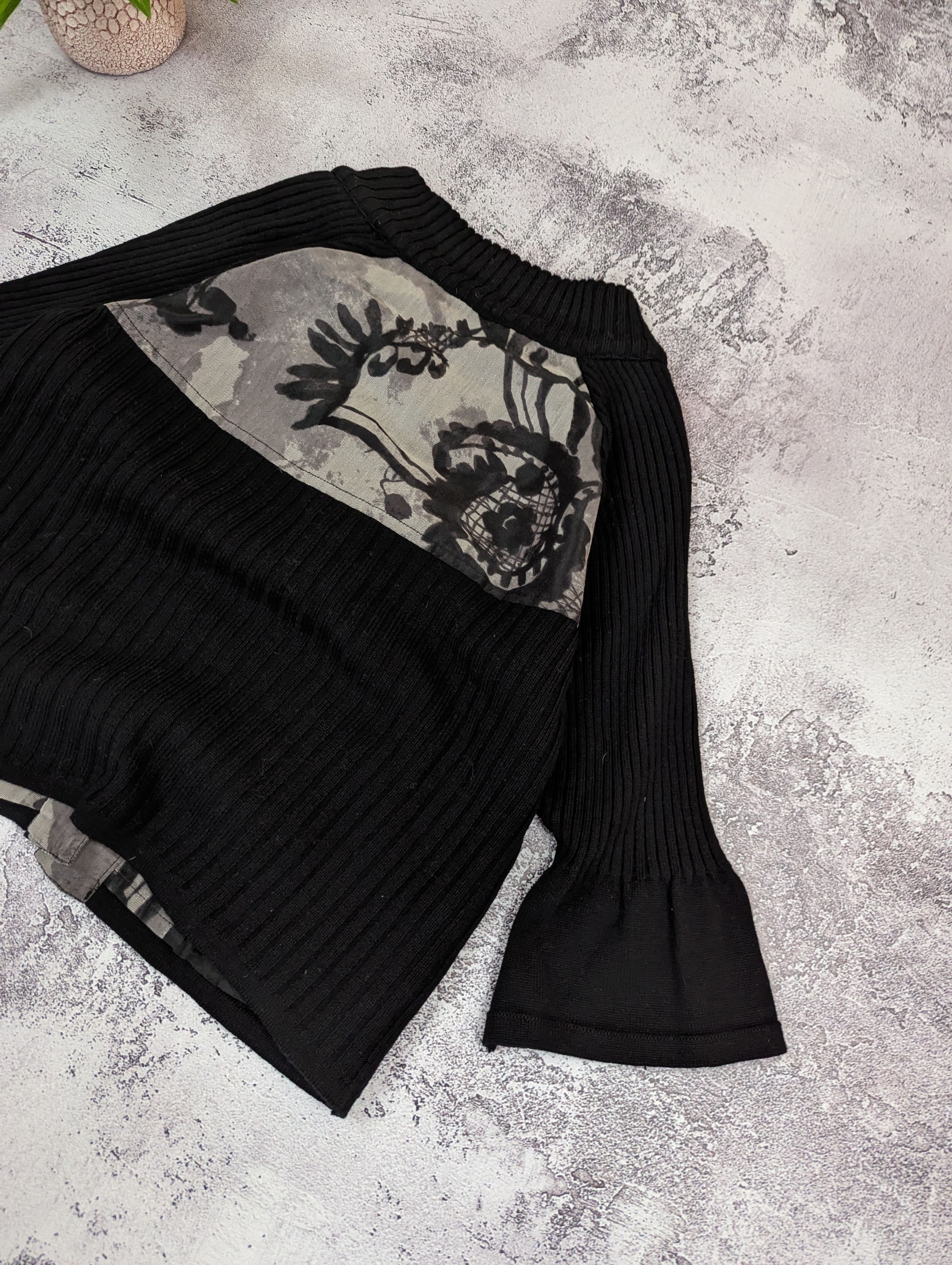 Vintage VTG Carla Du Nord Avant Garde Knit Cardigan 36 Size XS / US 0-2 / IT 36-38 - 19 Thumbnail