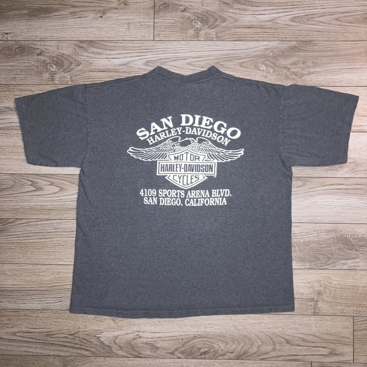Harley Davidson 80s harley davidson selvedge pocket tee Size US L / EU 52-54 / 3 - 4 Thumbnail