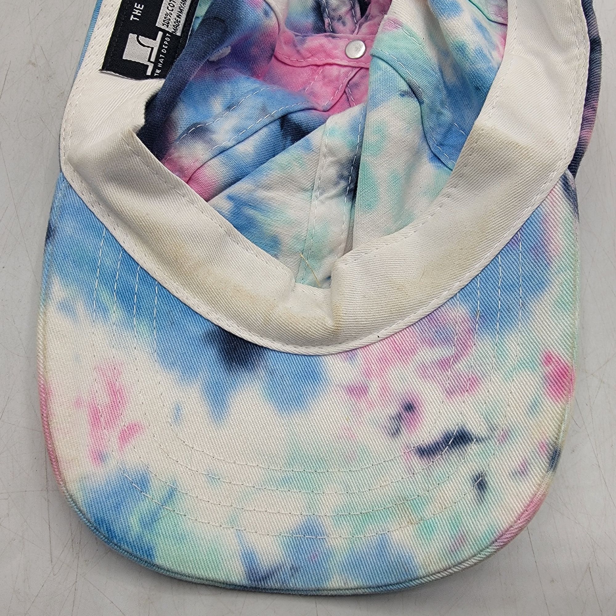 Other The Hat Depot Tie Dye Baseball Hat Cap Adjustable Casual Out Size ONE SIZE - 8 Thumbnail