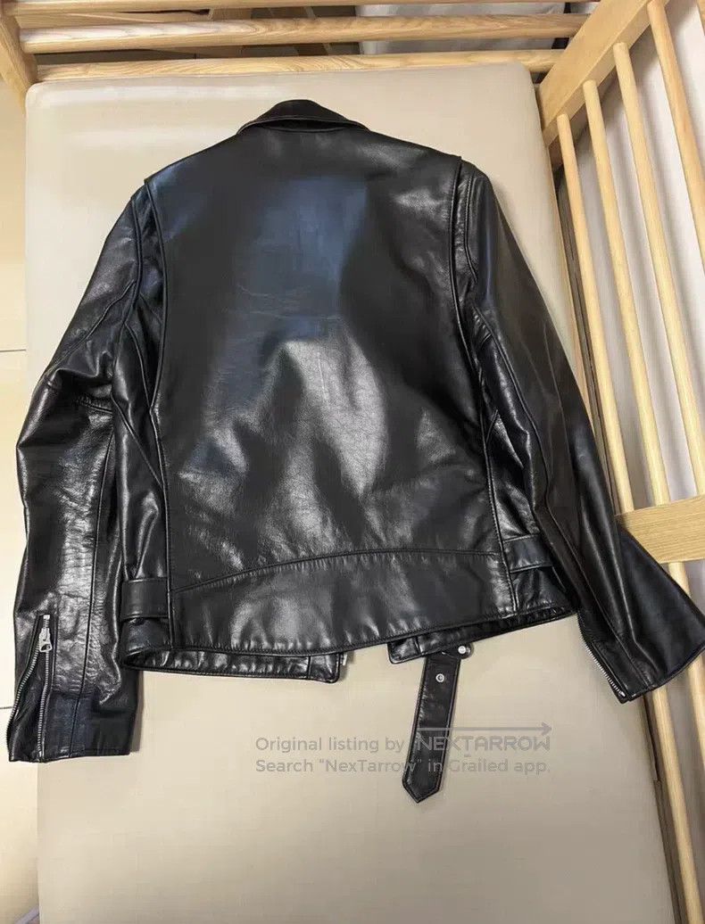 Schott Schott Cable-stayed leather jacket Size US M / EU 48-50 / 2 - 3 Thumbnail
