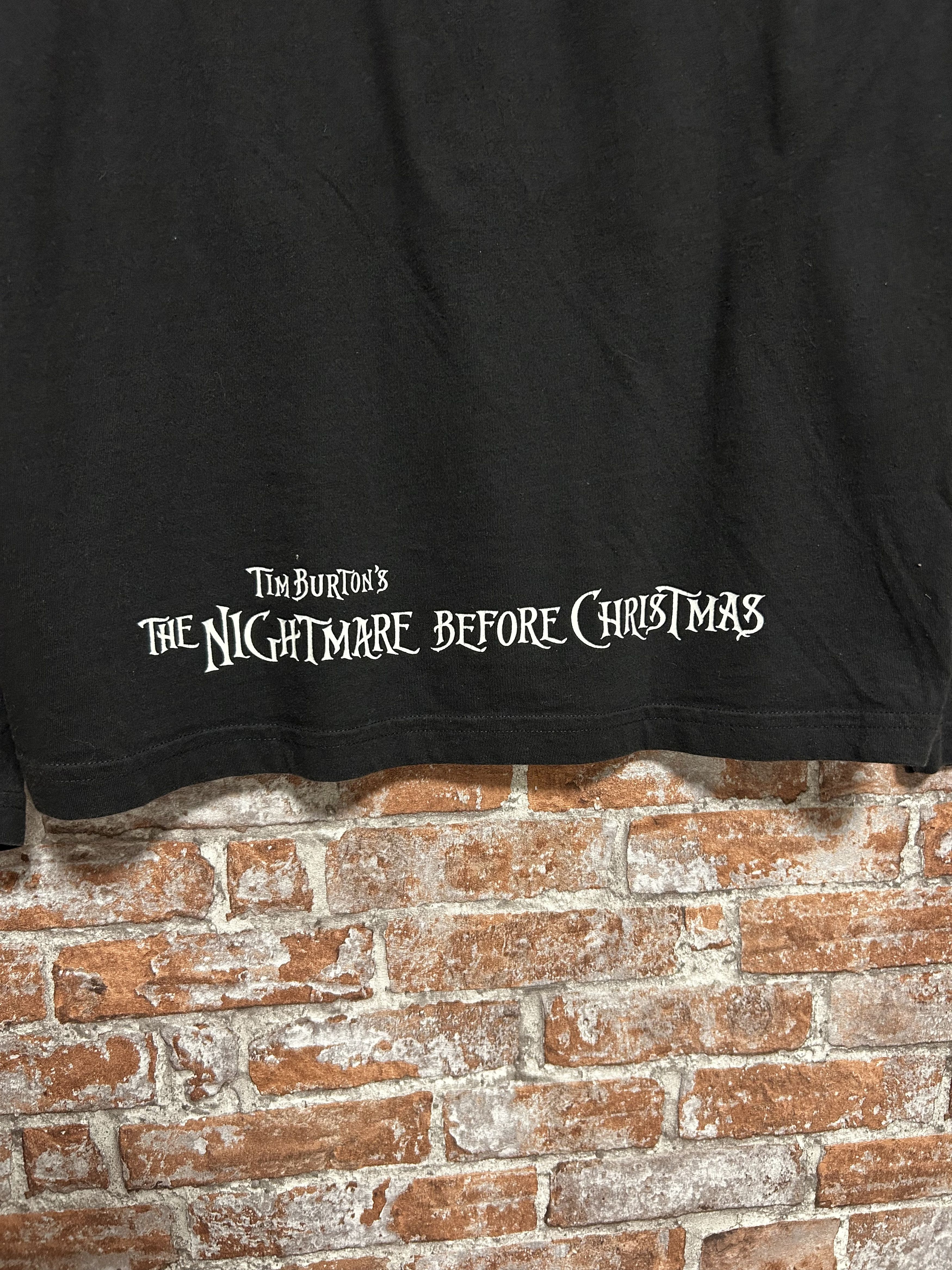 Cartoon Network Vintage y2k The Nightmare Before Christmas Long Sleeve Shirt Size US M / EU 48-50 / 2 - 12 Thumbnail
