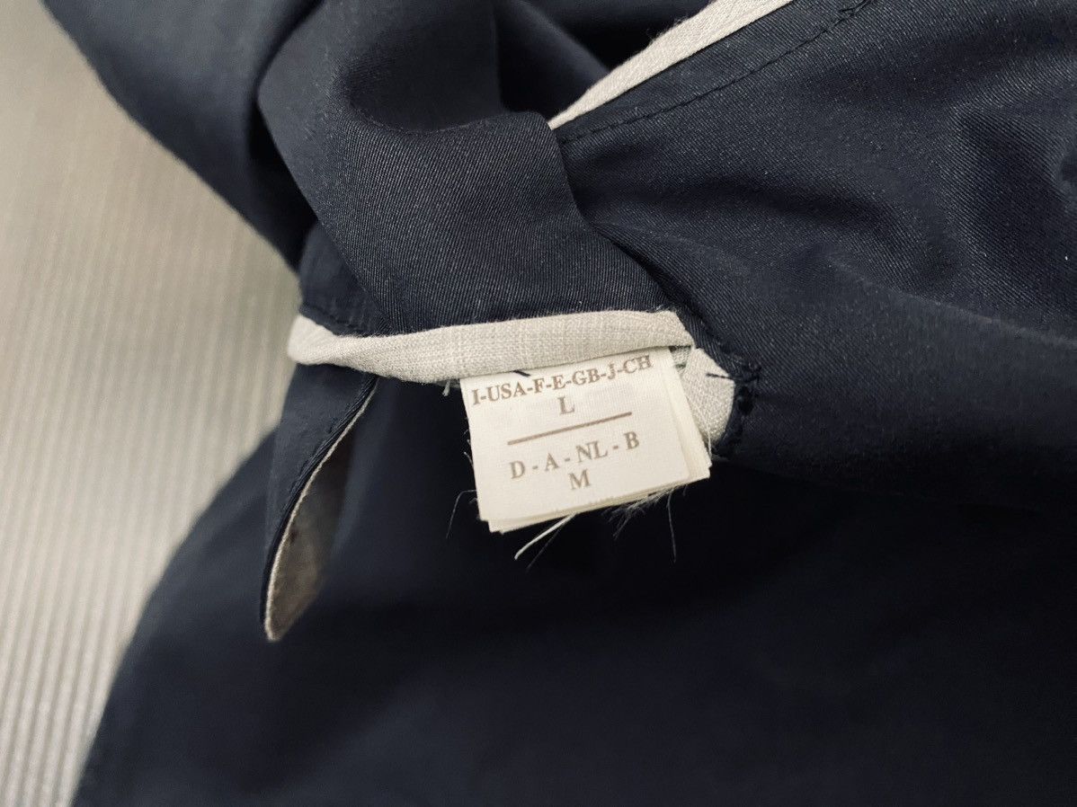 Brunello Cucinelli Brunello Cucinelli 🇮🇹 Blue Techno belted Macintosh Coat L NEW Size US L / EU 52-54 / 3 - 16 Thumbnail
